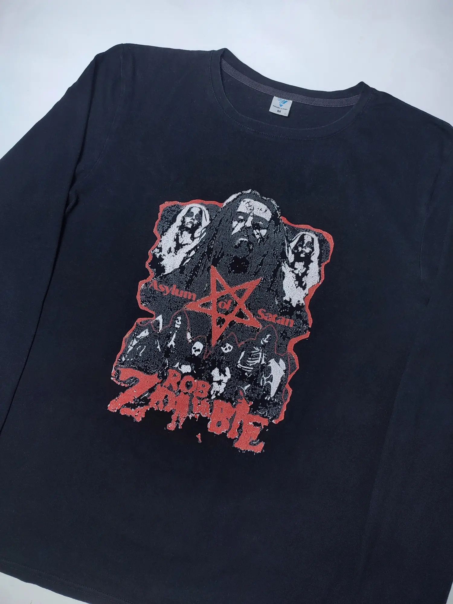 Band Tees Rob Zombie Asylum of Satan Long sleeve t-shirt Size US M / EU 48-50 / 2 - 3 Thumbnail