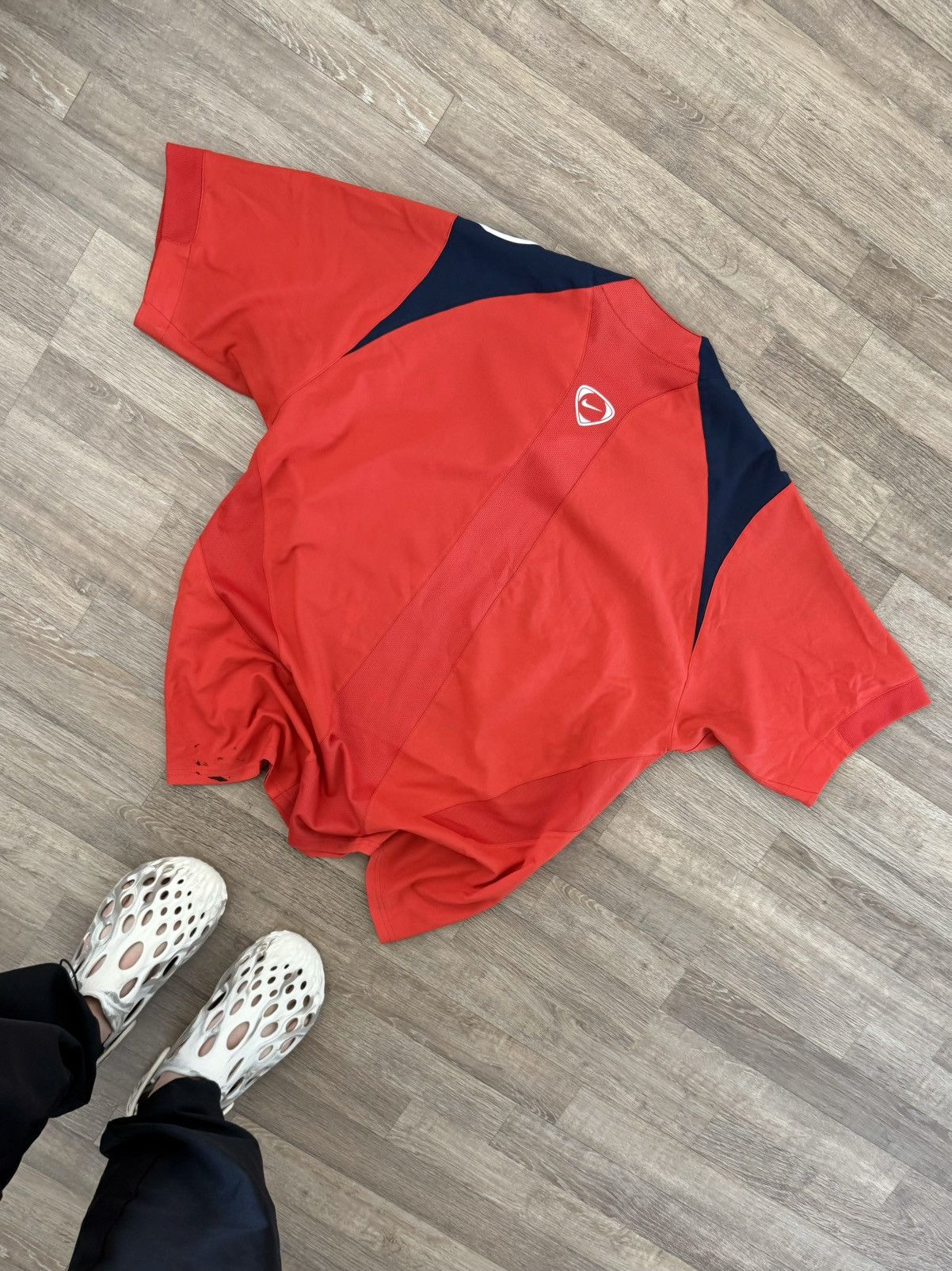 Other Nike T90 Total 90 Soccer Blokecore Hype Y2K Football Jersey Size US XL / EU 56 / 4 - 2 Thumbnail