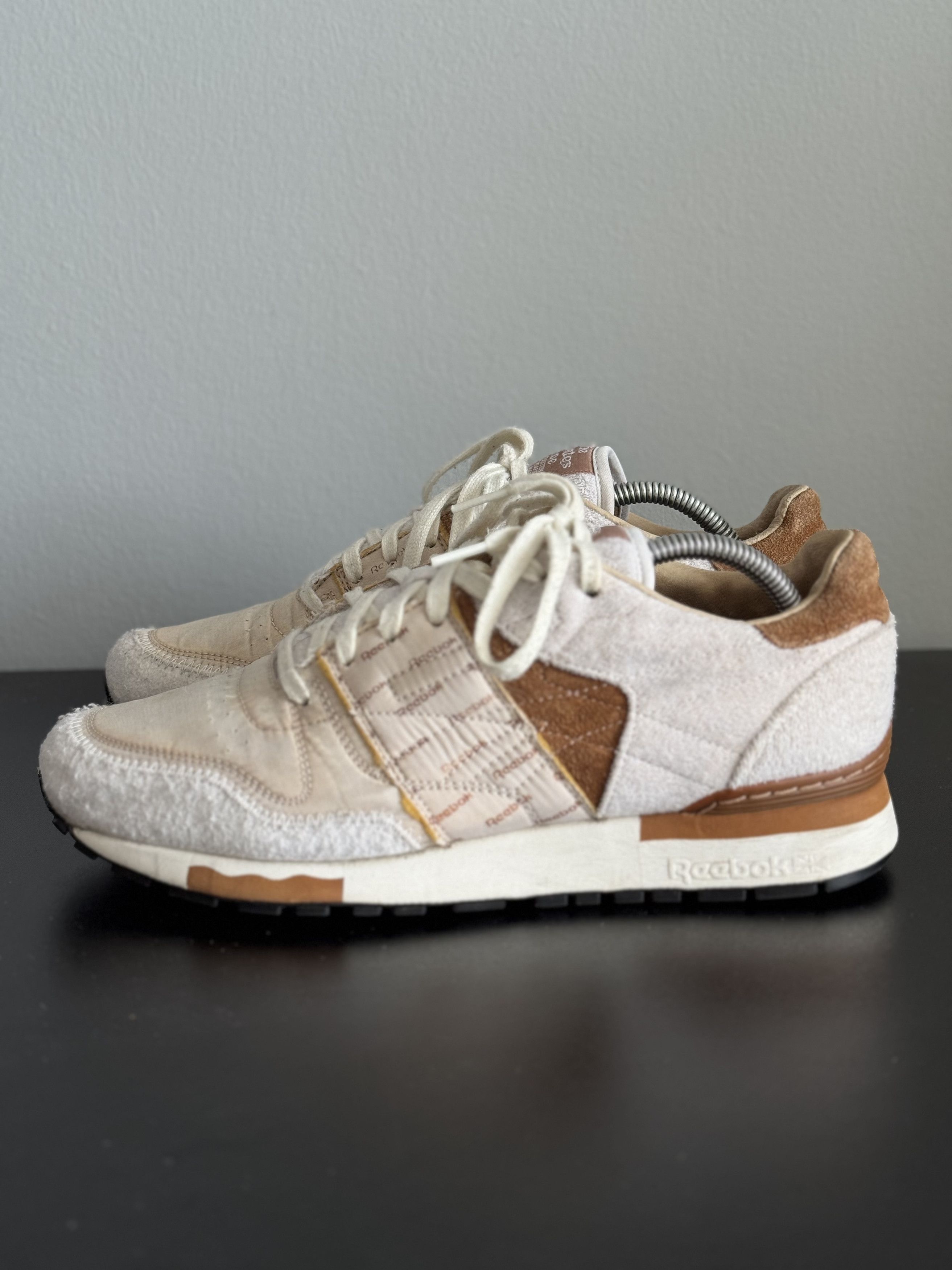 Reebok Garbstore x Reebok Classic Leather 6000 Green selvedge cp Size US 9 / EU 42 - 1 Thumbnail