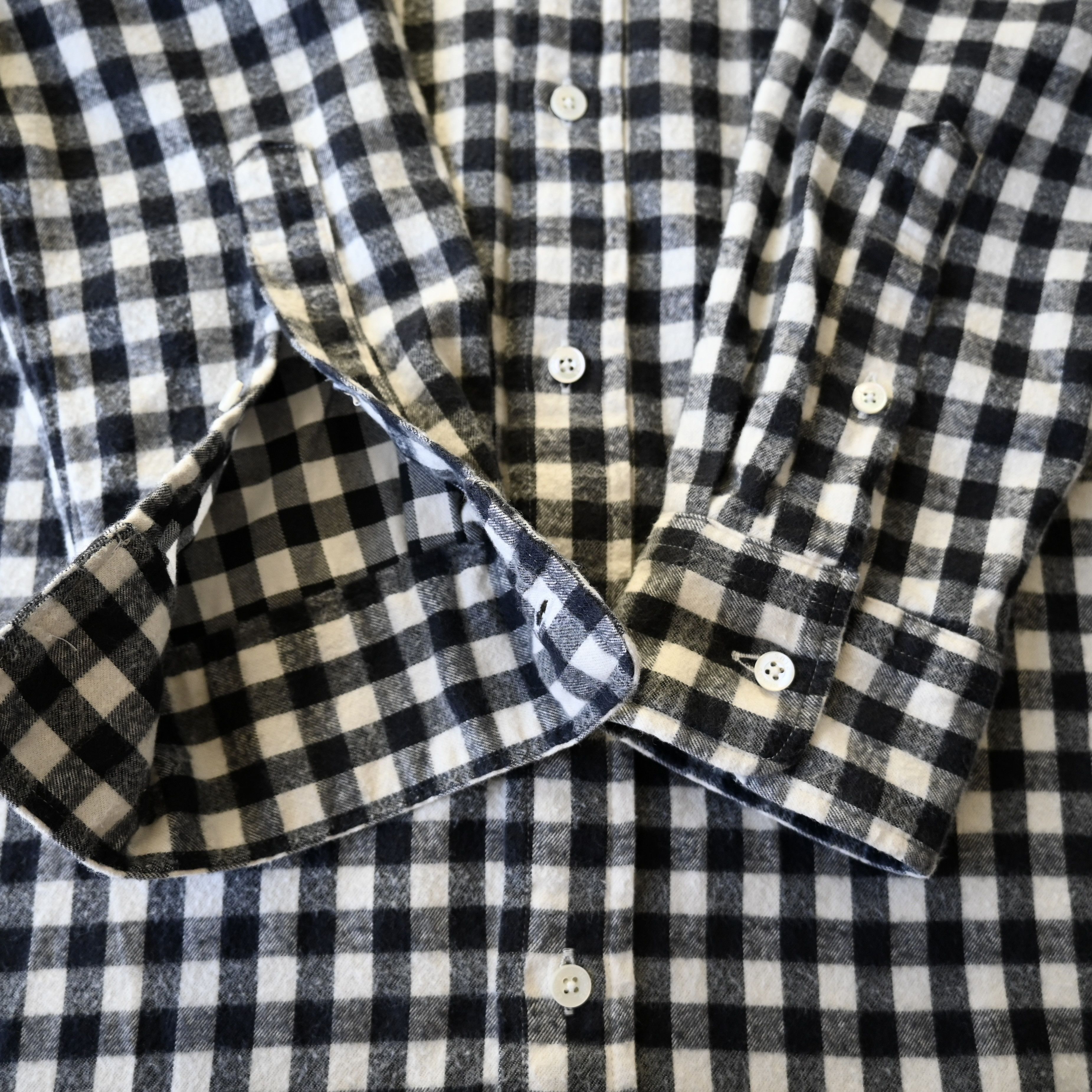 Beams Plus BEAMS Plus lightweight flannel BD shirt, made in Japan Size US S / EU 44-46 / 1 - 18 Thumbnail