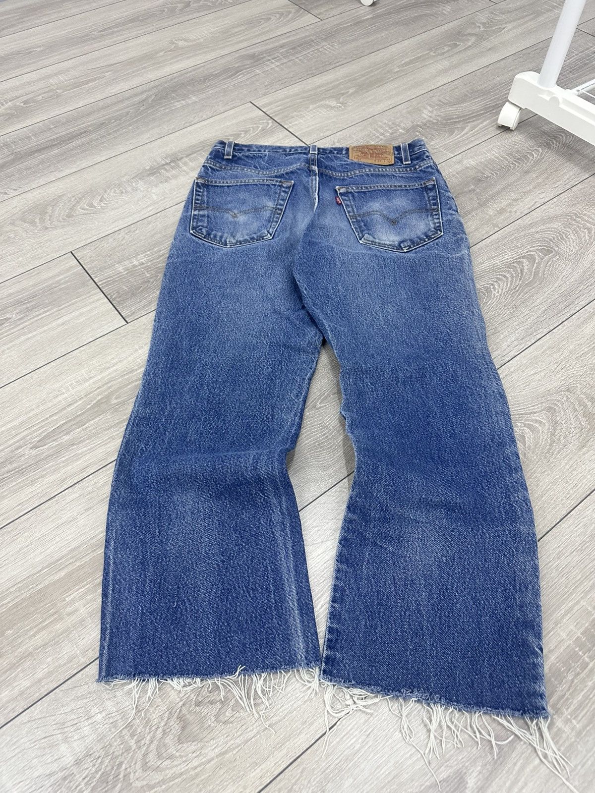 Levi's Levis 517 Made in USA Denim Flared Jeans Size US 30 / EU 46 - 5 Thumbnail