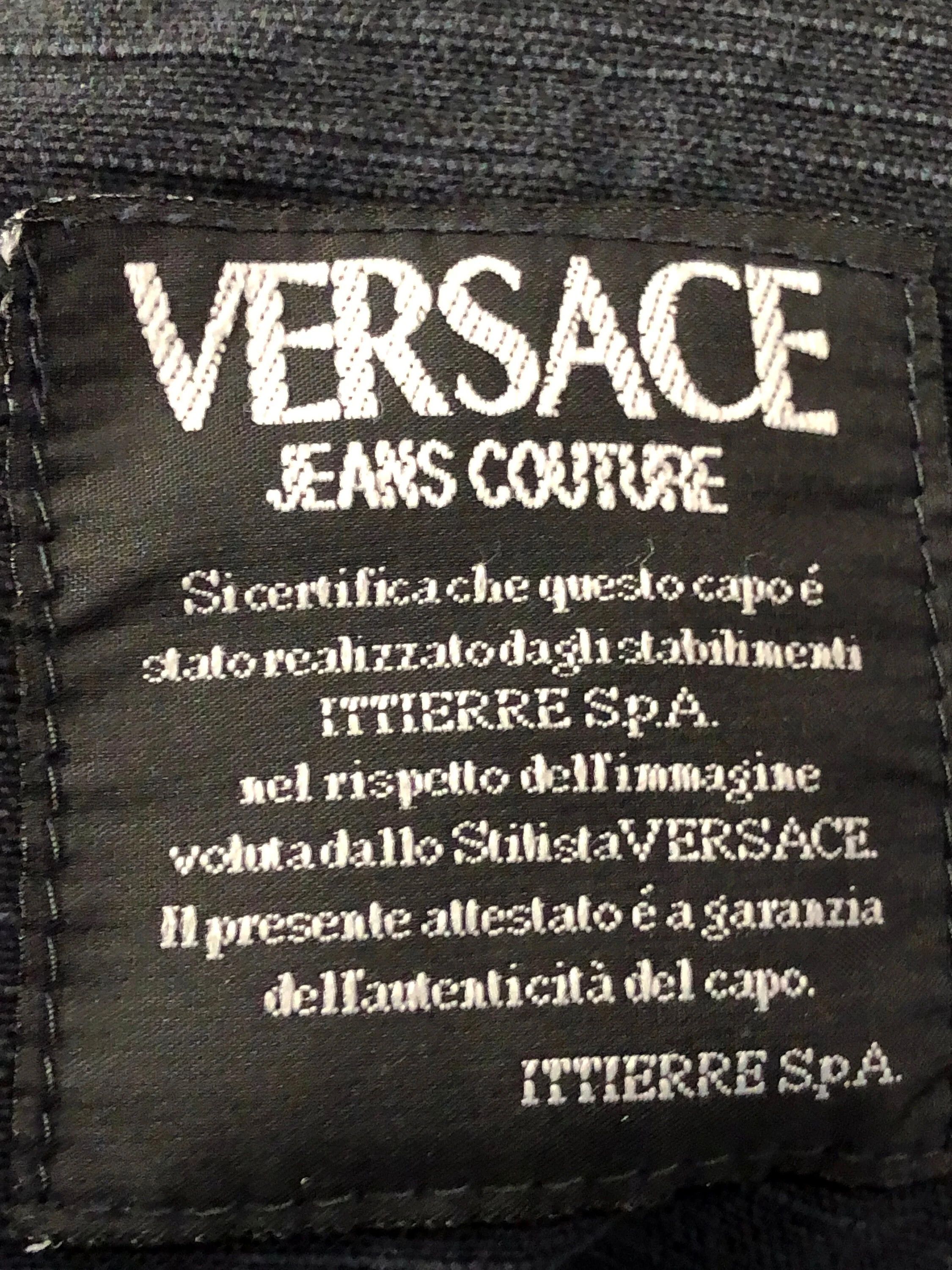 Versace Versace Jeans Couture Women's High-Waisted Pants - 30 Size 27" / US 4 / IT 40 - 8 Thumbnail