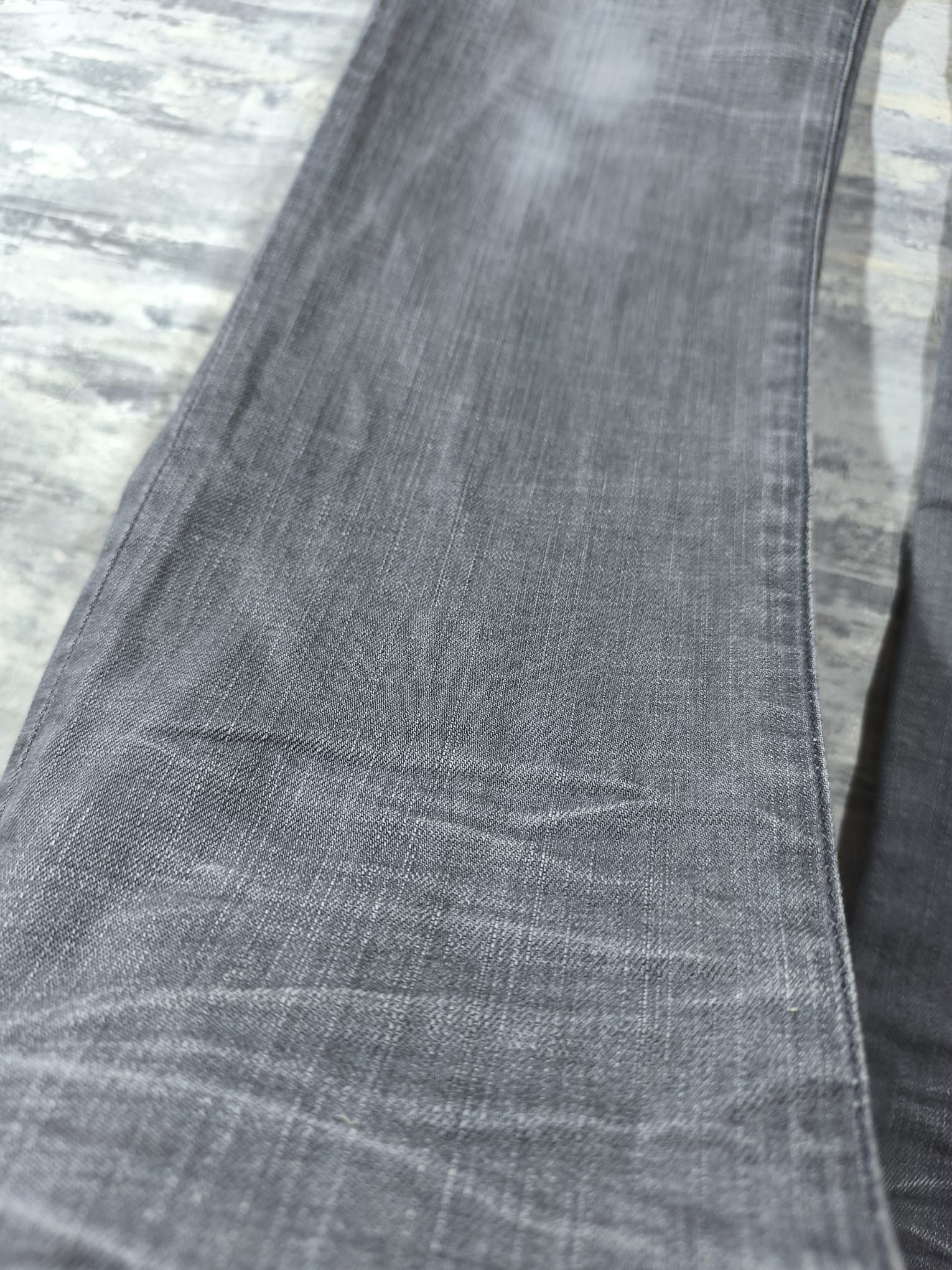 Other HEDI SLIMANE WAXED CLAWMARKS LIGHT GREY DISTRESSED JEANS Size US 34 / EU 50 - 12 Thumbnail