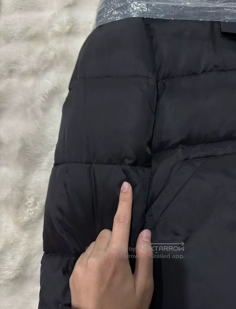 Saint Laurent Paris Saint Laurent Paris Studded Faux Leather Puffer Jacket Size US S / EU 44-46 / 1 - 9 Thumbnail