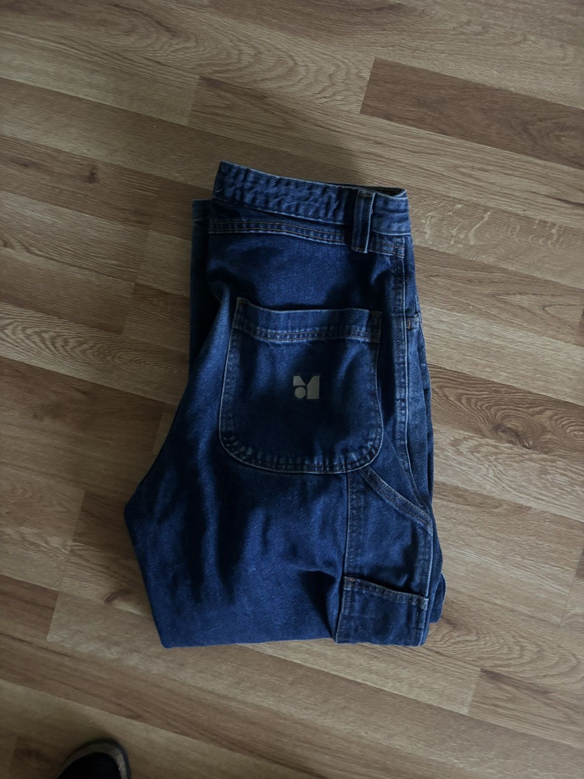Vintage Wide Leg Carpenter Monet Skateboarding jeans Size US 32 / EU 48 - 3 Thumbnail