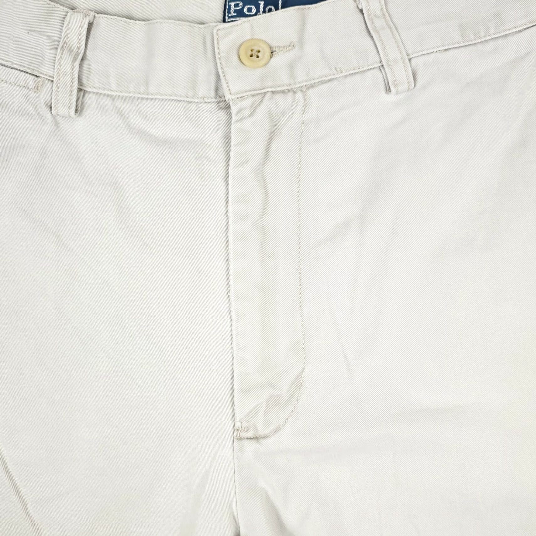 Polo Ralph Lauren VINTAGE Polo Ralph Lauren Chino Shorts Men Size 33 Casual Flat Front Beige Damaged Size US XS / EU 42 / 0 - 2 Thumbnail
