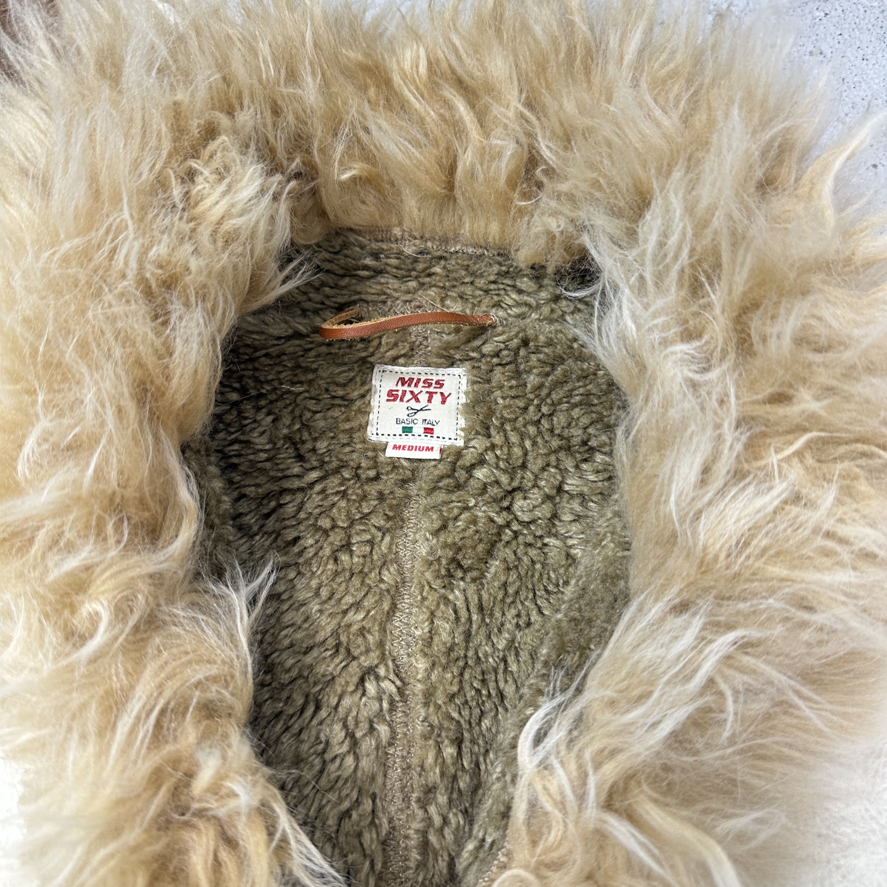 Miss Sixty Vintage Maxi Faur Fur Penny Lane Afghan Miss Sixty Coat Y2K Size S / US 4 / IT 40 - 9 Thumbnail