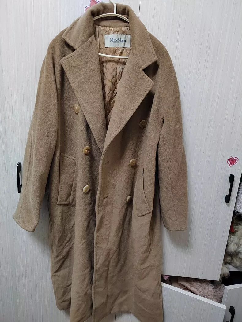 Max Mara Max Mara Camel wool coat mid-length for women Size S / US 4 / IT 40 - 1 Thumbnail