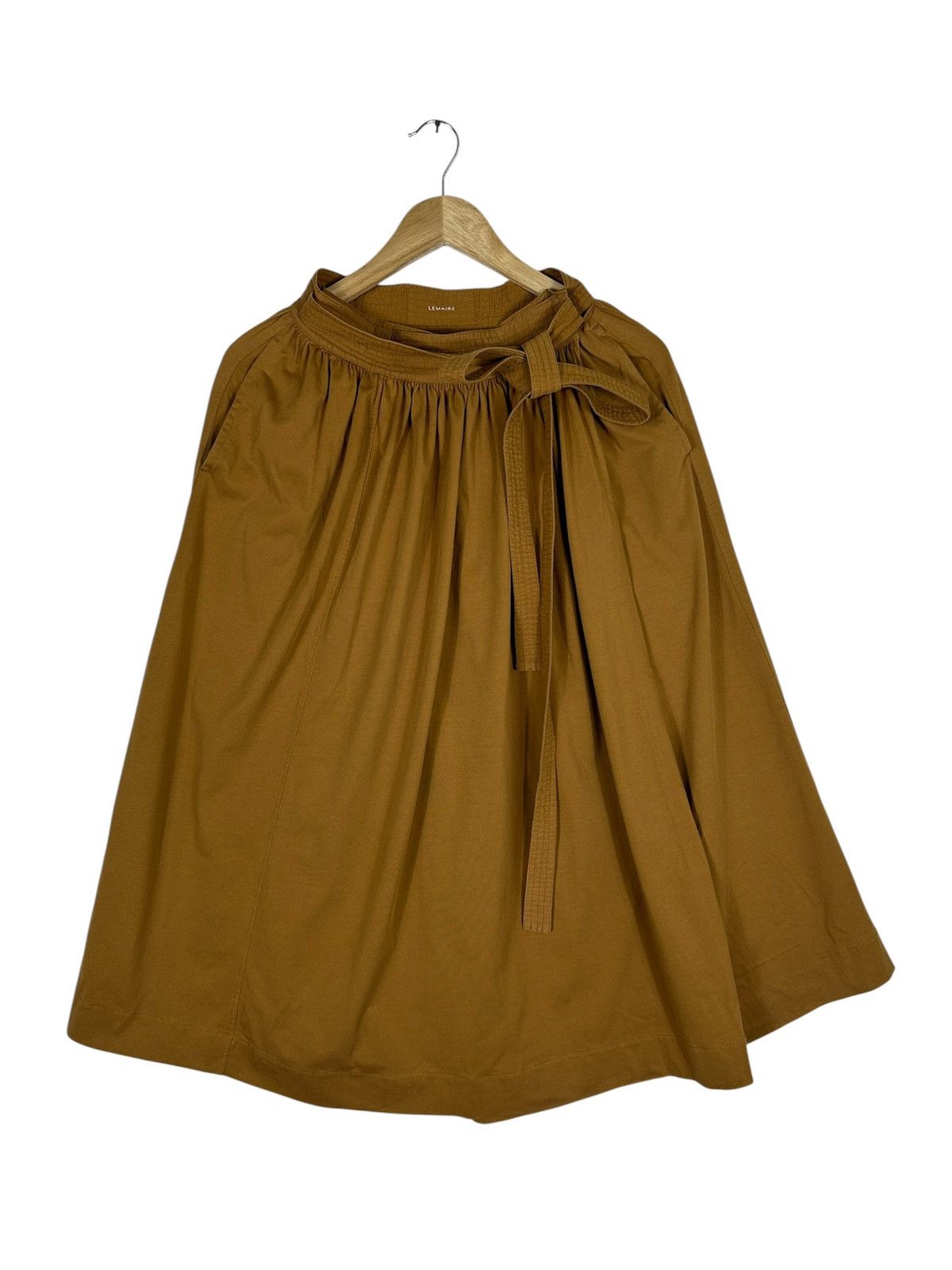 Lemaire Lemaire Cotton Wrap Midi Skirt Size 26" / US 2 / IT 38 - 1 Thumbnail