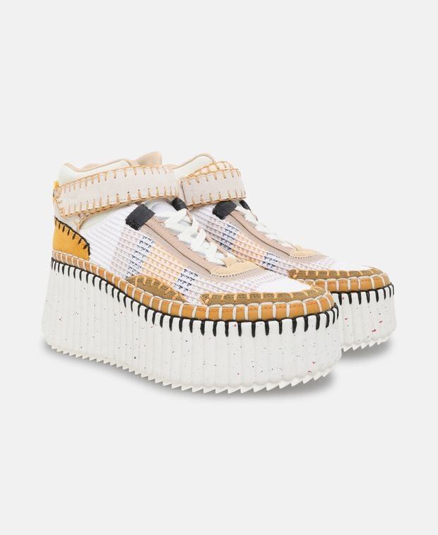 Chloe Nama Wedge sneakers Size US 11 / IT 41 - 1 Thumbnail