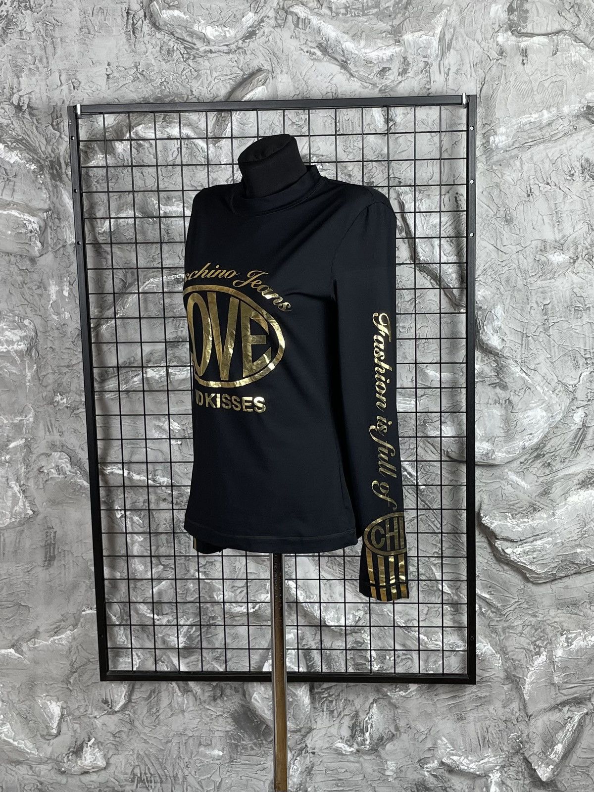 Moschino Moschino Vintage Rare Love and Kisses Long Sleeve Top Y2K Size M / US 6-8 / IT 42-44 - 3 Thumbnail
