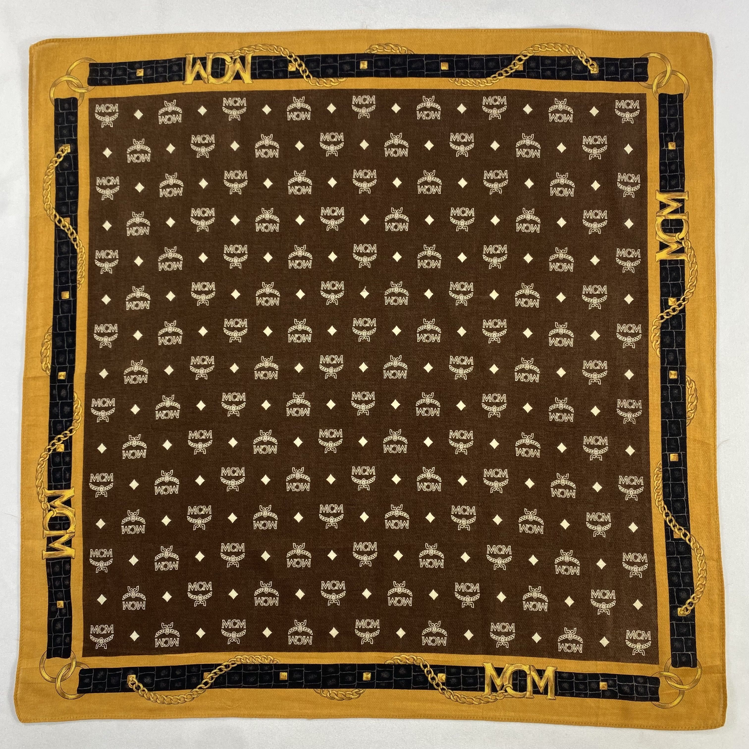 MCM × Vintage MCM Neckerchief / Bandana / Handkerchief-P999 Size ONE SIZE - 1 Thumbnail