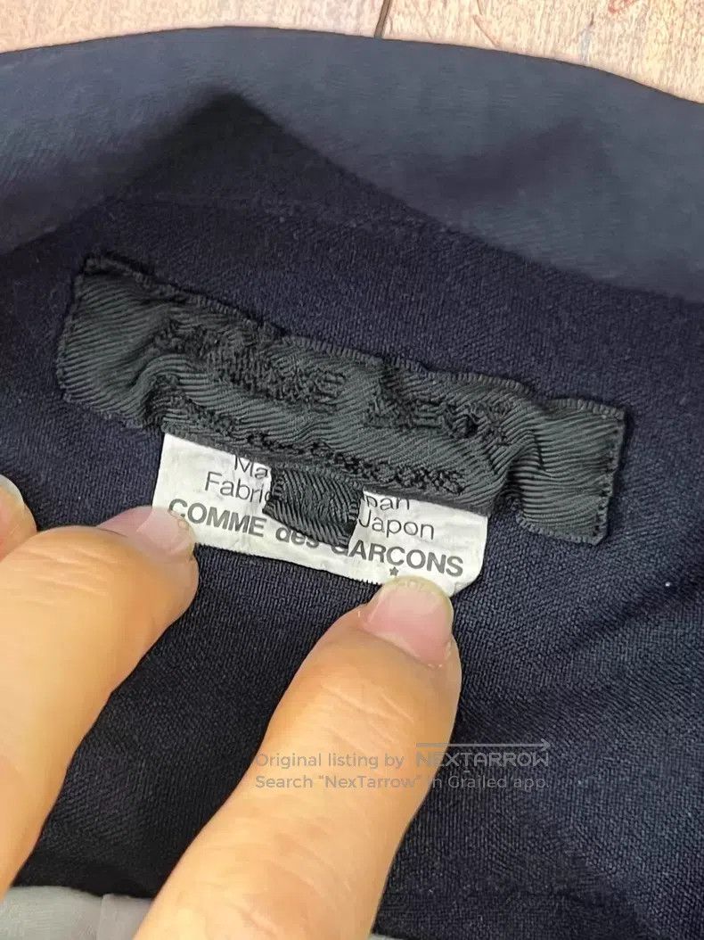 Comme des Garcons Comme Des Garcons Black and White Patchwork Shirt Size M / US 6-8 / IT 42-44 - 3 Thumbnail
