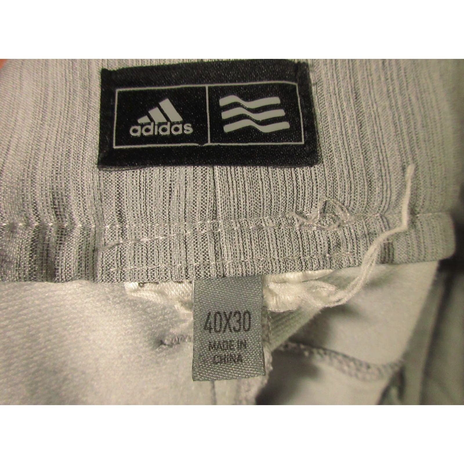 Adidas Adidas Golf Pants Mens 40x30 Gray Chino Regular Straight SlasP Pocket Moisture Wicking Quick Dry Stretch Size US 40 / EU 56 - 3 Thumbnail