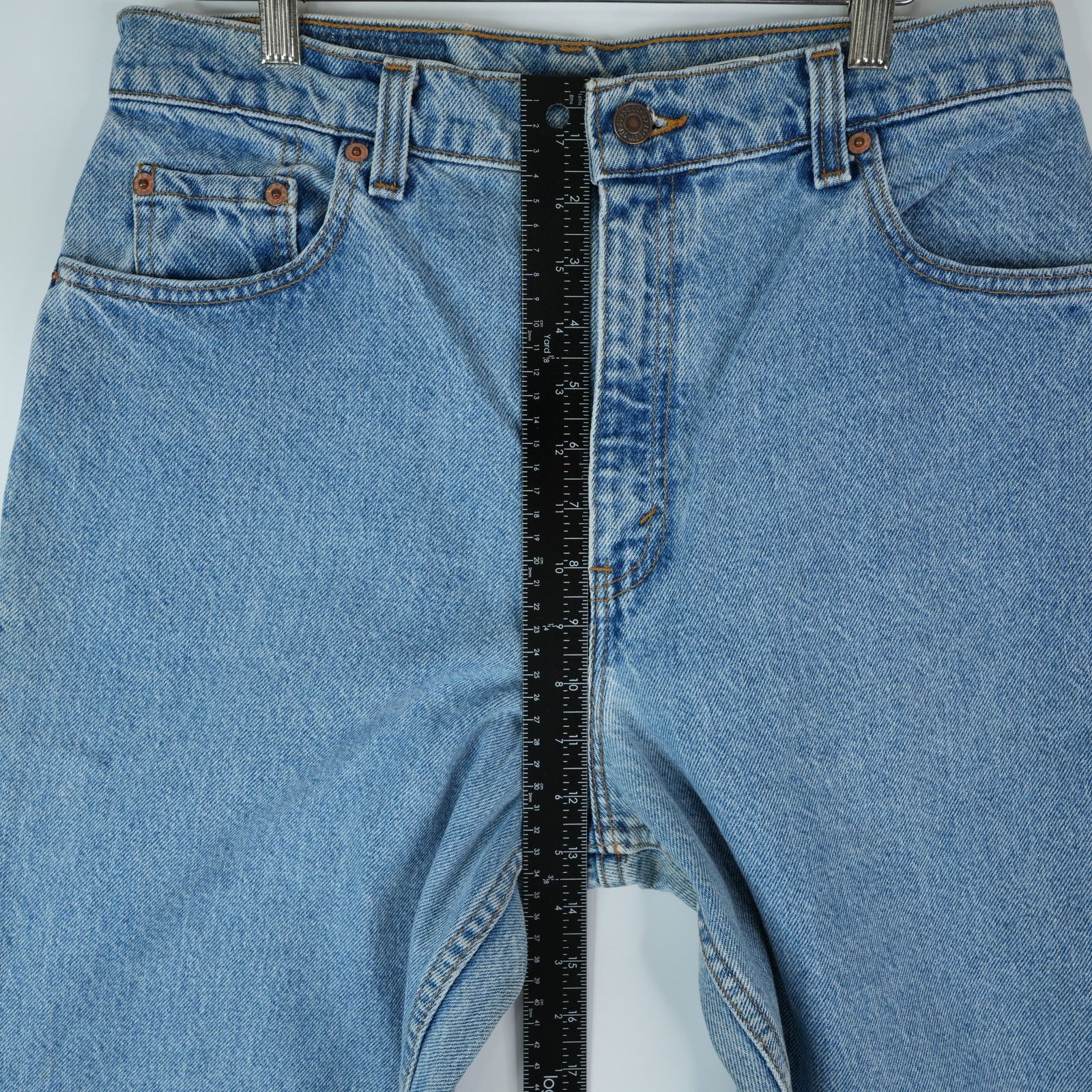 Levi's Vtg Levis 551 Jeans 12S (31x28.5) Relaxed Fit Tapered Leg Size 34" / US 12 / IT 48 - 13 Thumbnail
