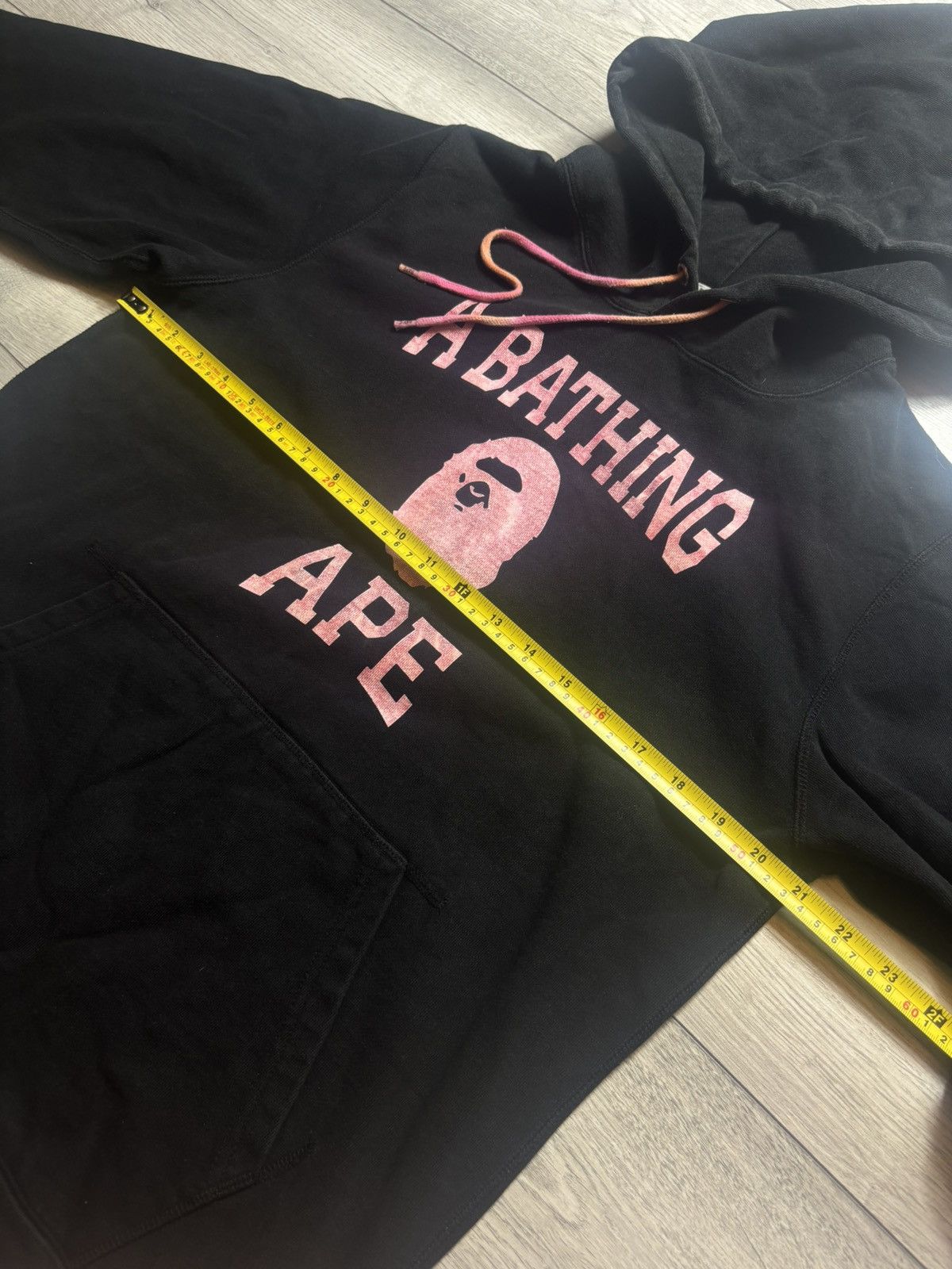 Bape Bape college logo pullover hoodie Size US L / EU 52-54 / 3 - 7 Thumbnail