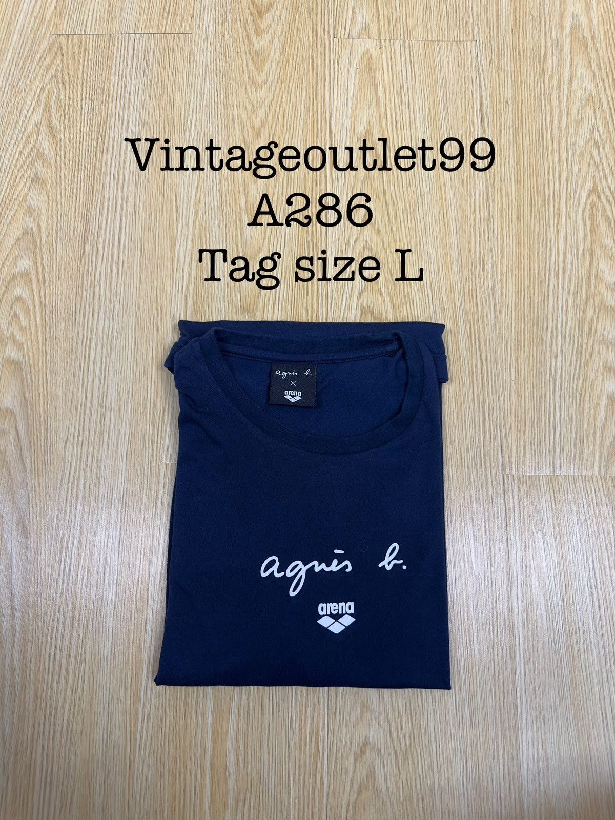 Descente × agnes b. Agnes B x Arena Outsdoor Tshirt A286 Size US S / EU 44-46 / 1 - 12 Thumbnail