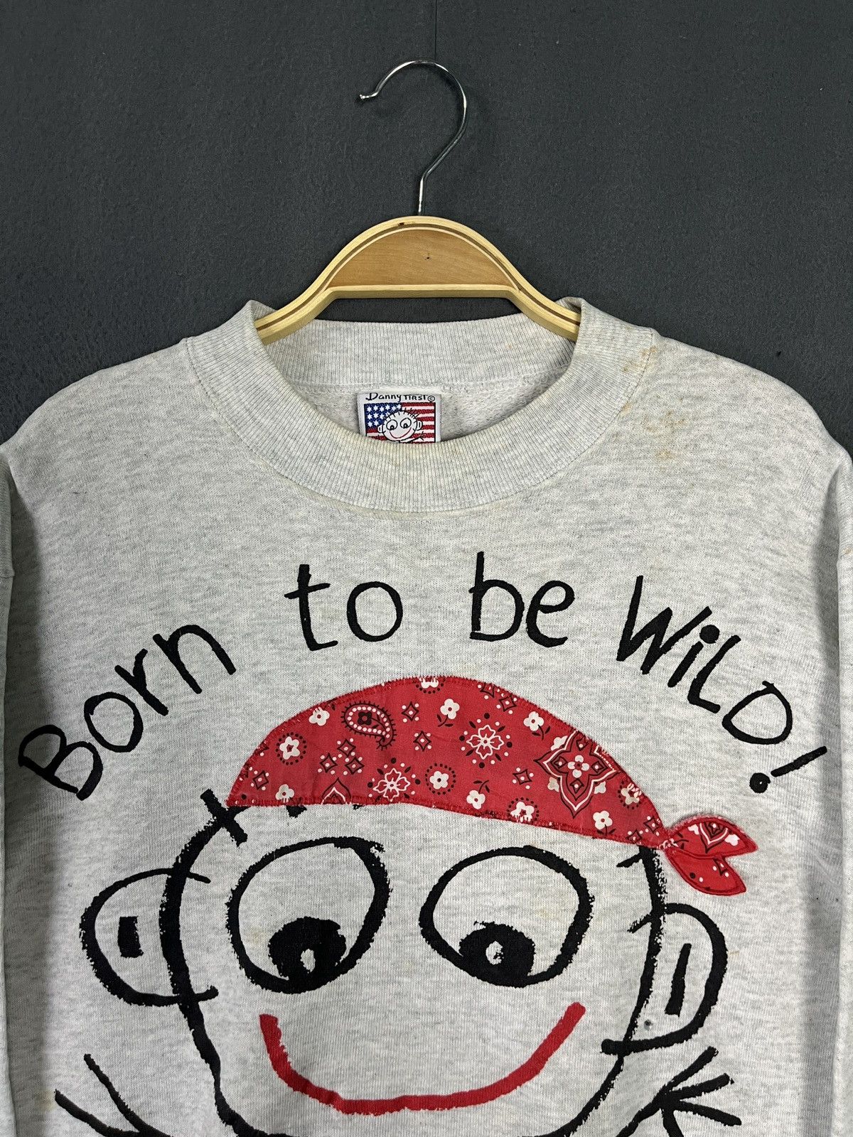 Fruit Of The Loom × Vintage Vintage Danny First FOTL Made in USA Sweatshirt Size US S / EU 44-46 / 1 - 4 Thumbnail