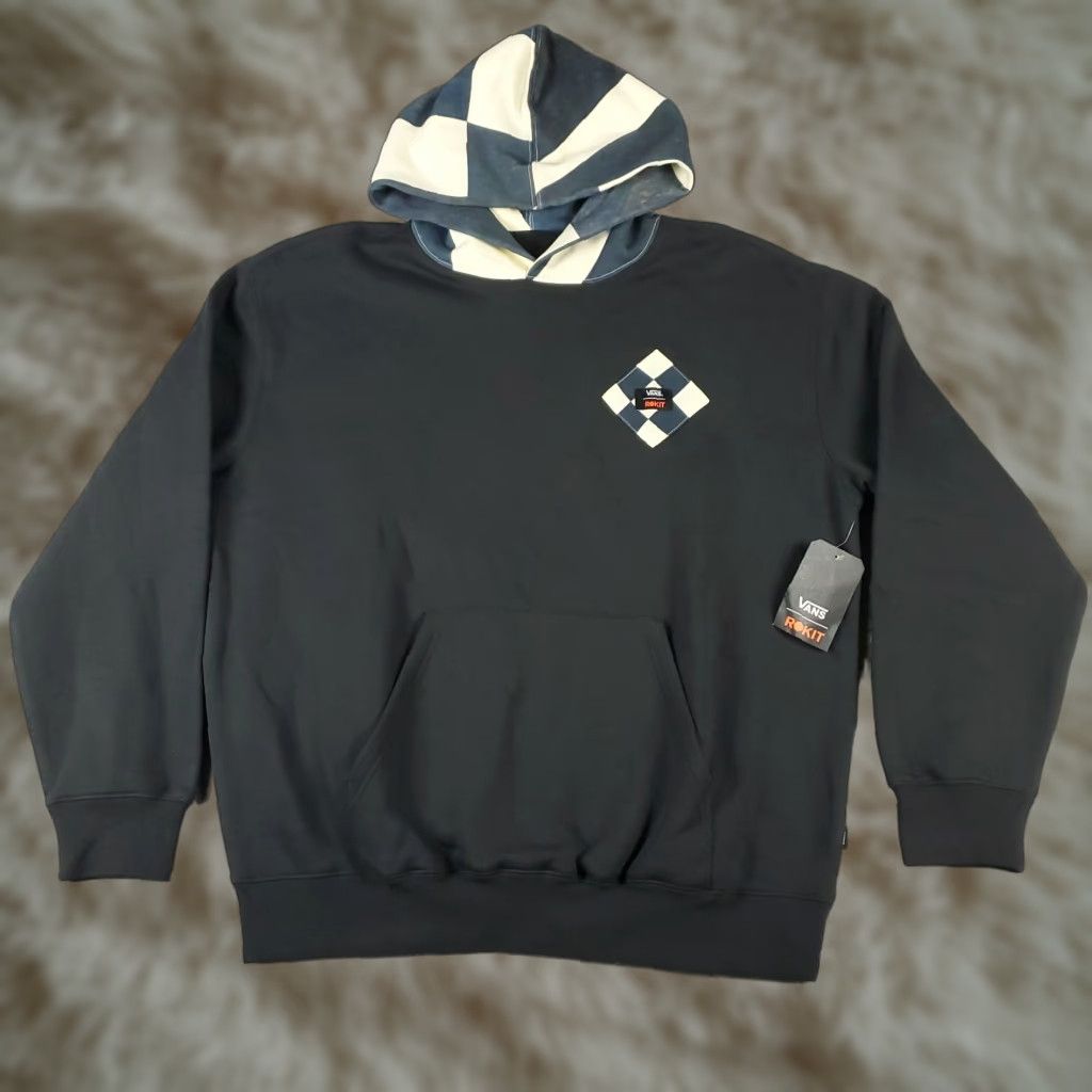Vans VANS Hoodie Pullover Mens Medium Gray Long Sleeve Mock Neck Classic Outdoor Size US M / EU 48-50 / 2 - 1 Thumbnail