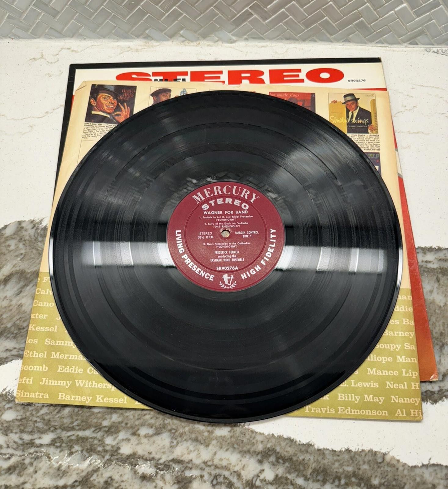 Designer Wagner for Band Vinyl LP Record 1961 Mercury Living Presence Size ONE SIZE - 3 Thumbnail