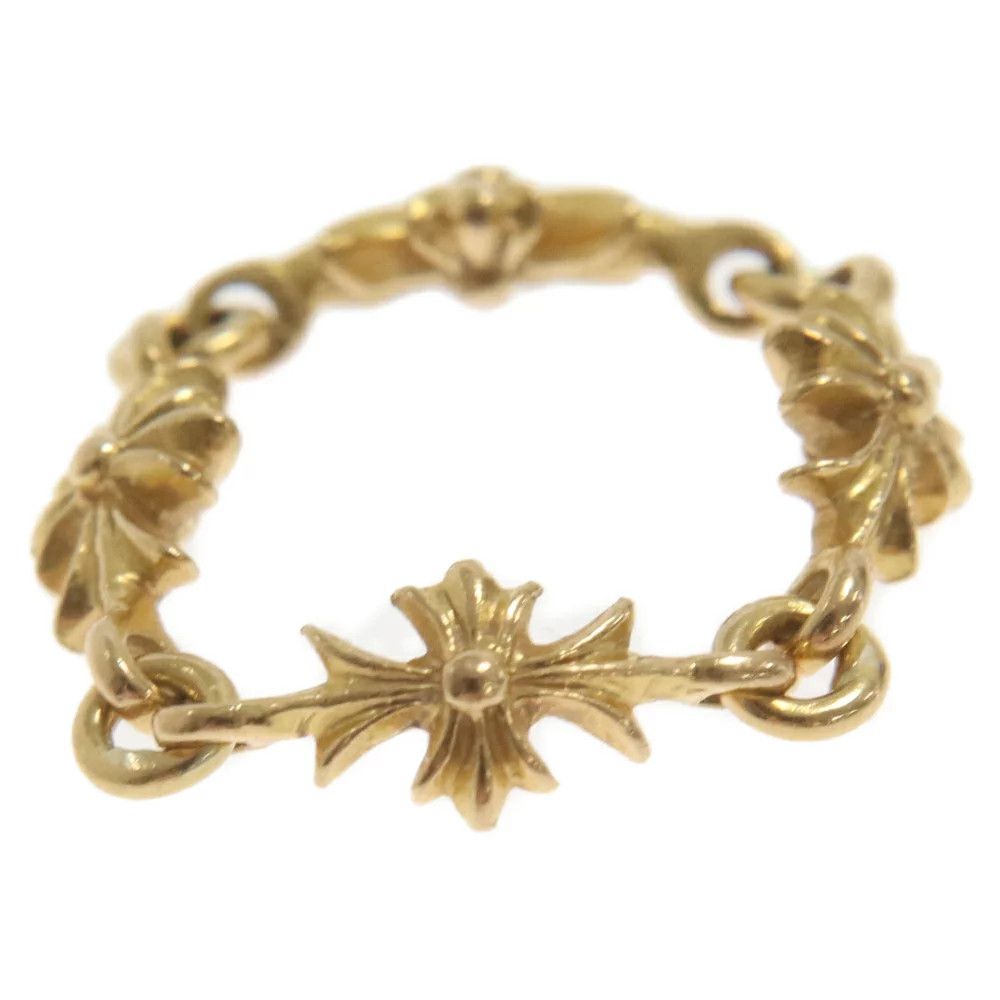 Chrome Hearts Chrome Hearts Tiny E Gold Ring - Size 6.5 Size ONE SIZE - 6 Thumbnail