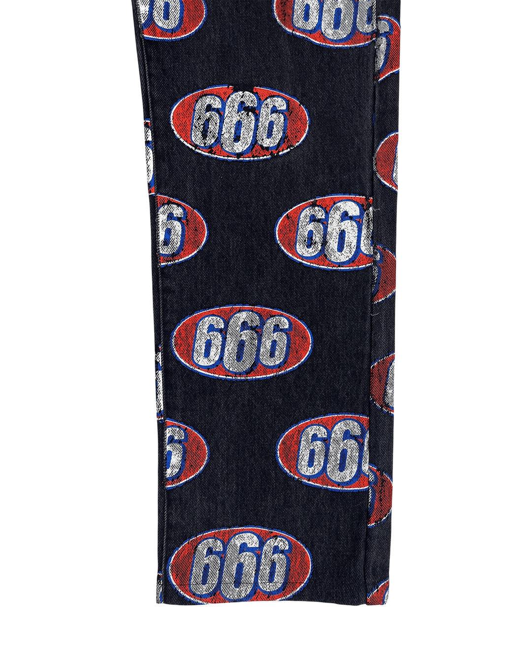 Supreme Supreme SS17 666 Denim Trouser Size US 30 / EU 46 - 7 Thumbnail