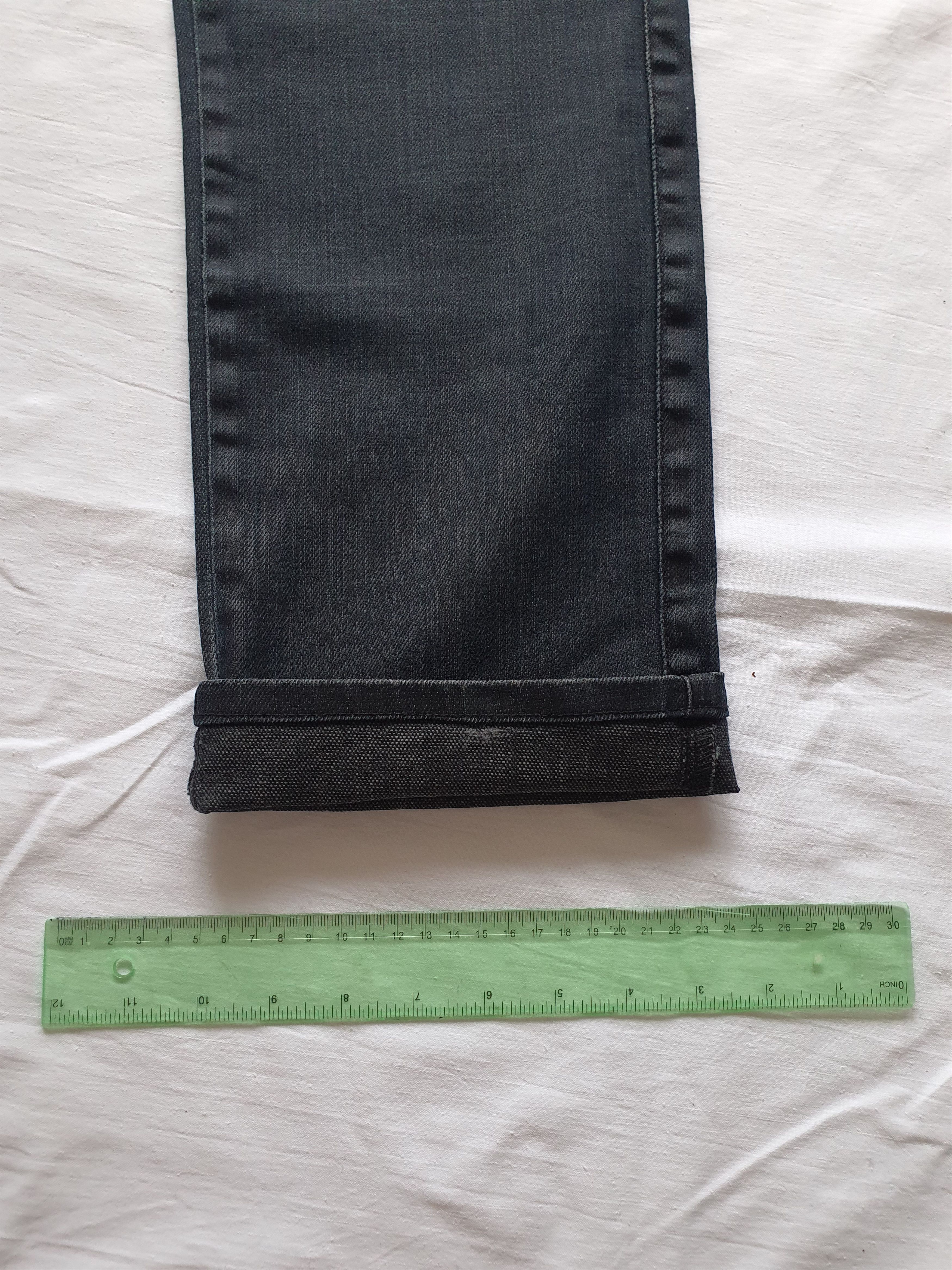 Z Zegna Slim Fit Tapered Denim Jeans - Mod: 75AIC2 - Sz W33 L30 Size US 33 - 13 Thumbnail