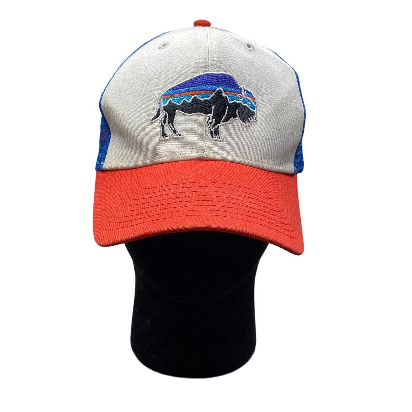 Patagonia Patagonia Fitz Roy Bison Trucker Hat Snapback Adjustable Size ONE SIZE - 1 Thumbnail