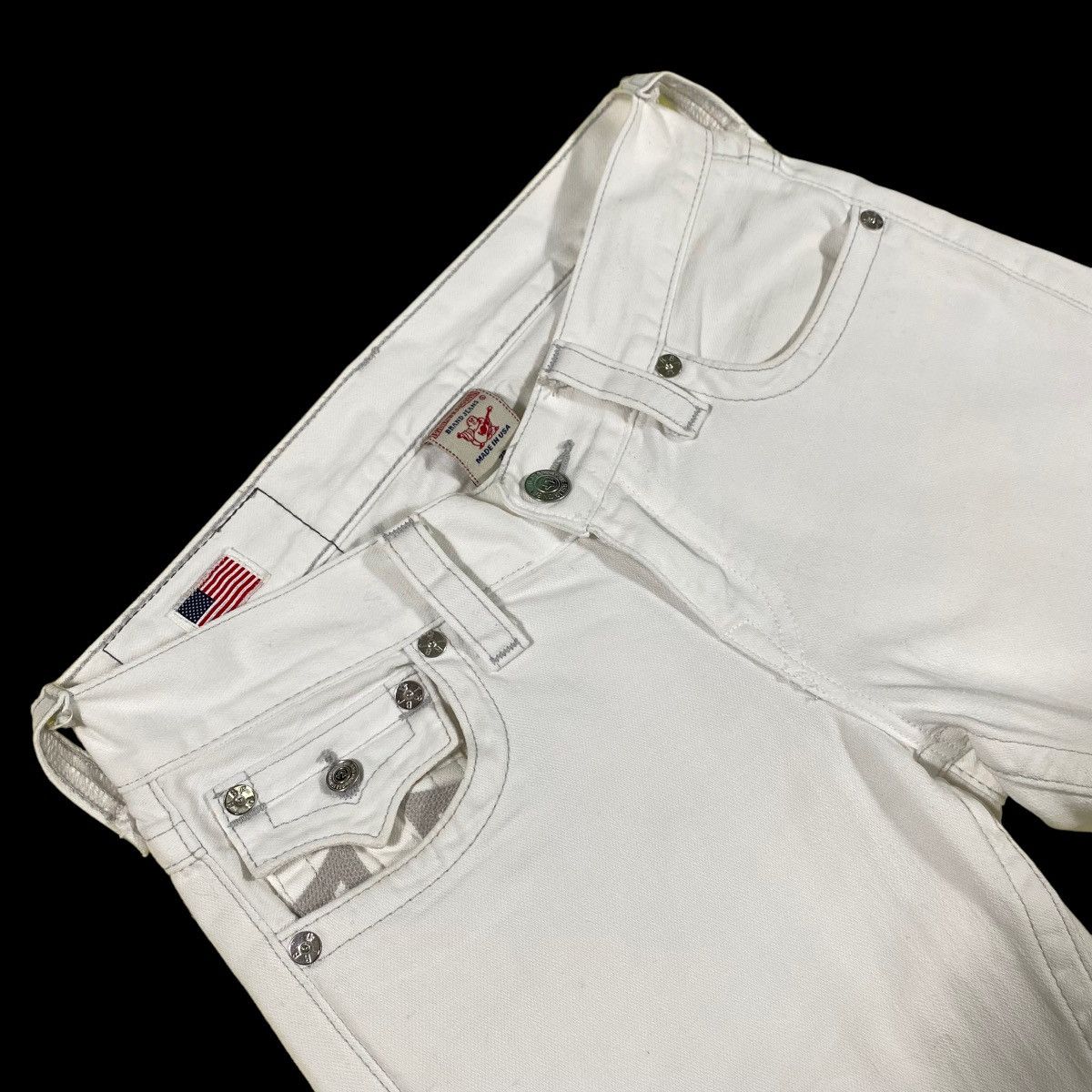 True Religion × Vintage True Religion Section Ricky Size 28 (menual Size 30) Size 30" / US 8 / IT 44 - 4 Thumbnail