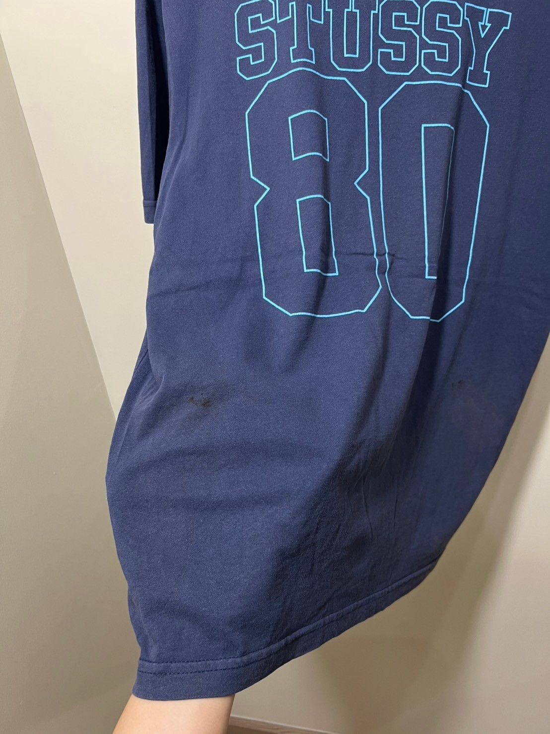 Stussy × Vintage Vintage STUSSY number 25 80 shirt bnz01 Size US XL / EU 56 / 4 - 7 Thumbnail