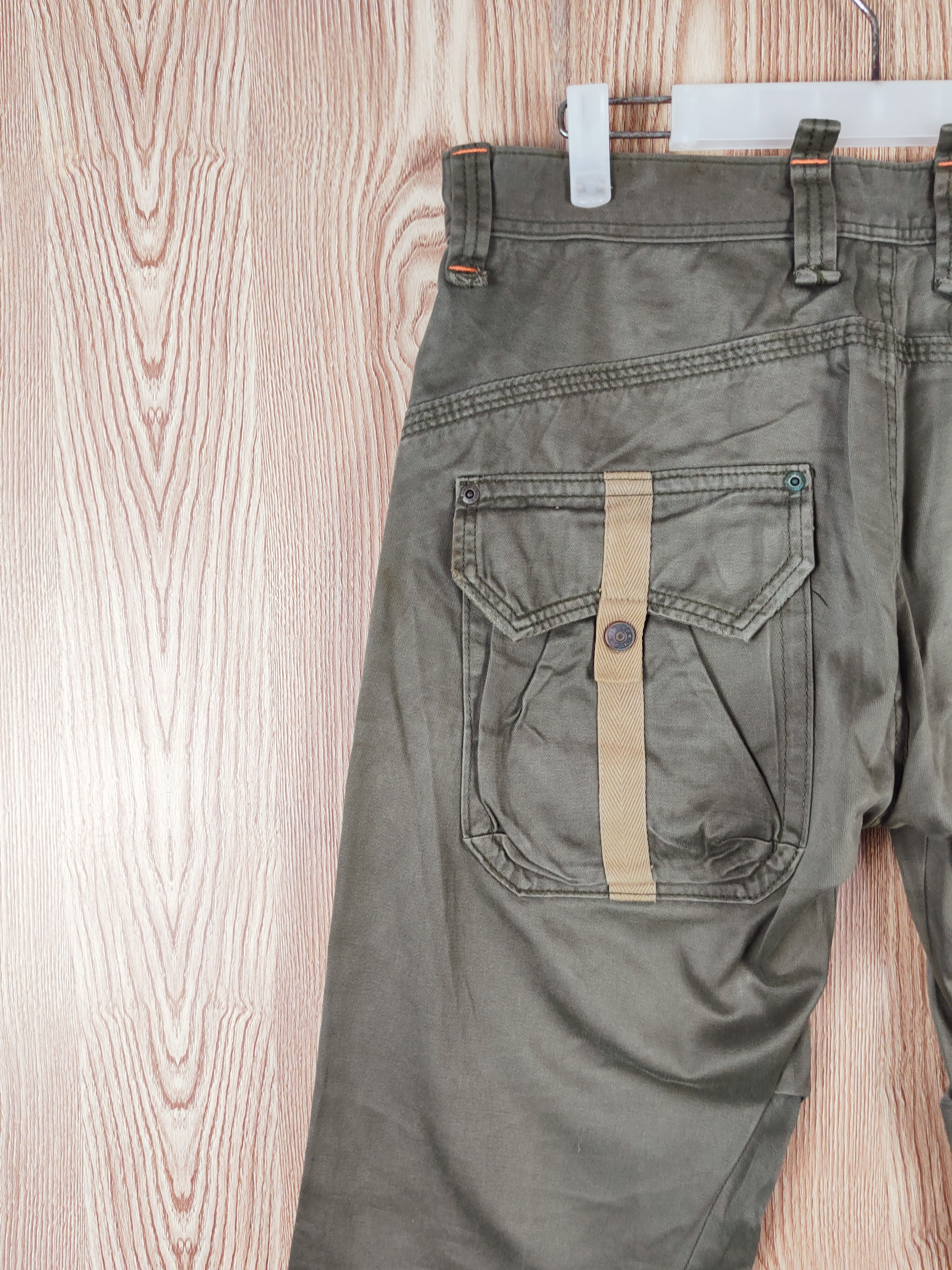 Edwin Edwin Green Multipocket Tactical Cargo Pants #W197 Size US 33 - 9 Thumbnail