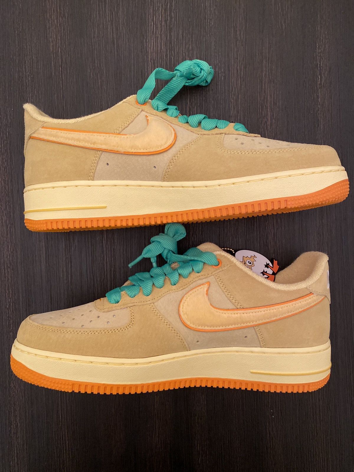 Nike Nike Air Force 1 DOAF Oregon Ducks “Duck Or Egg” PE Size US 10 / EU 43 - 3 Thumbnail
