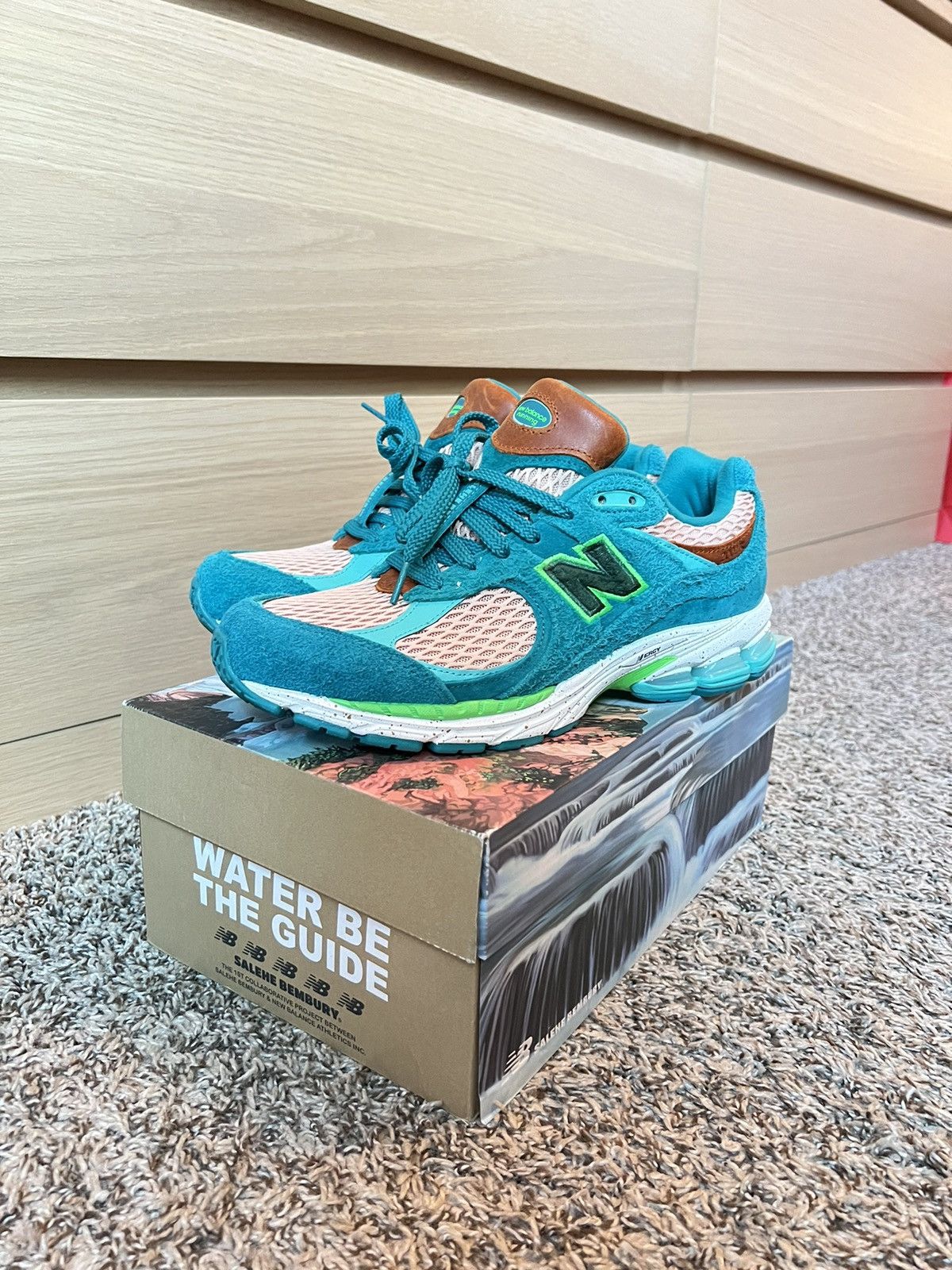 New Balance × Salehe Bembury New Balance 2002r Salehe Bembury 9.5 Size US 9.5 / EU 42-43 - 1 Thumbnail