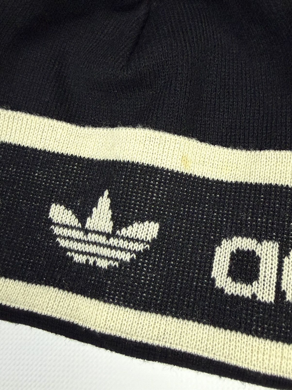 Adidas 70s 80s Adidas West Germany Trefoil Pom Beanie Hat Vintage Size ONE SIZE - 10 Thumbnail