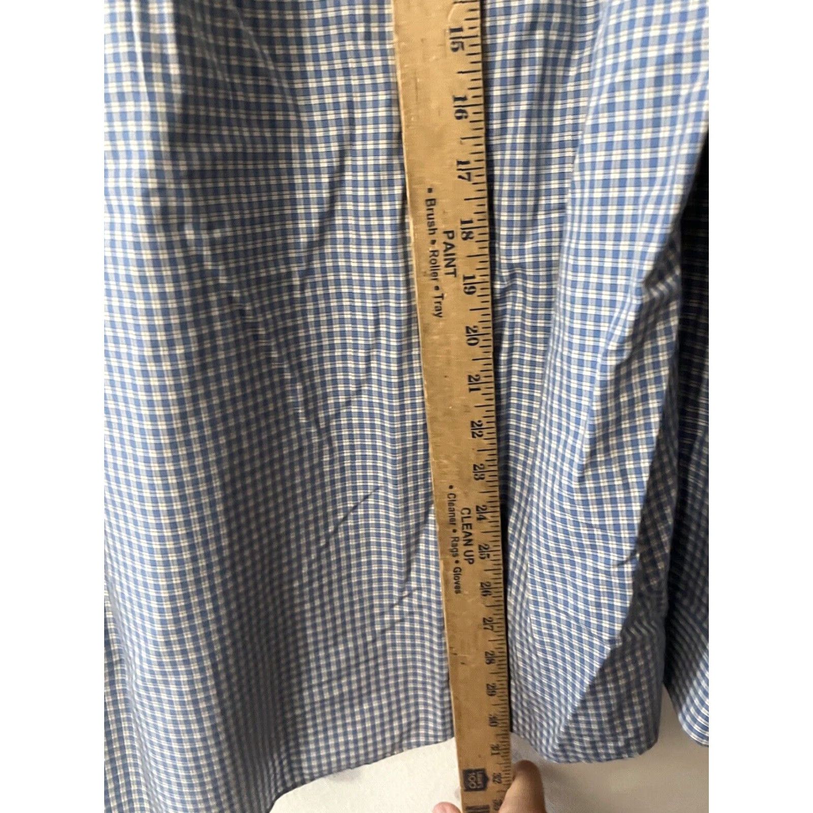 Vintage VINTAGE LL BEAN Plaid Button-Up Shirt Men L Blue Regular Cotton Casual 90s? Outdoor Mens Size US L / EU 52-54 / 3 - 4 Thumbnail