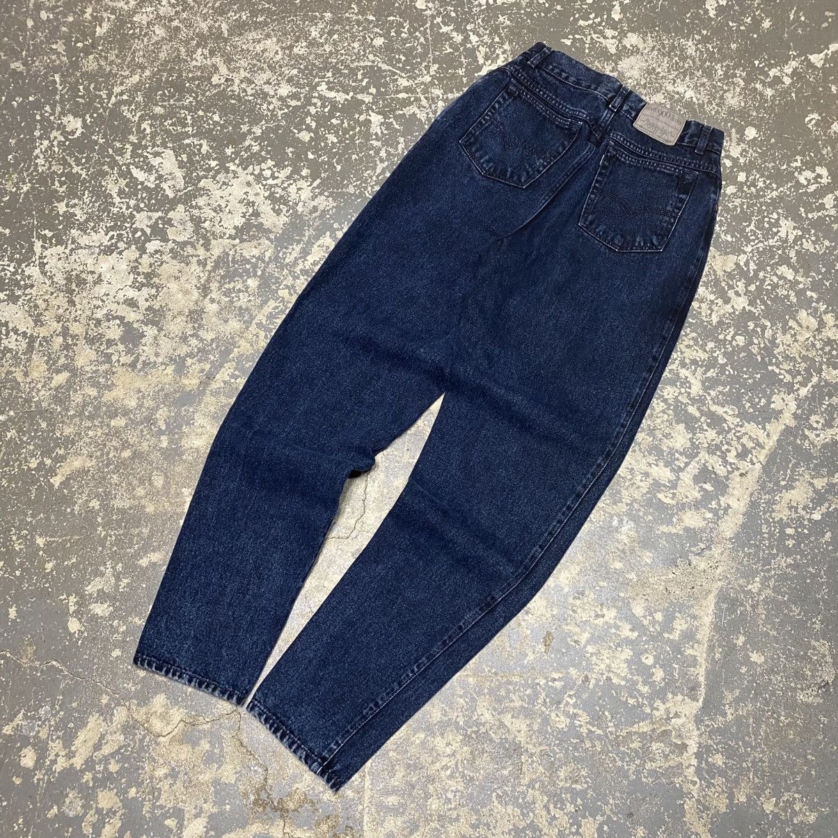 Levi's × Vintage Vintage Levi’s Silvertab 900 Series Navy Baggy Jeans 90s Size US 26 / EU 42 - 2 Thumbnail