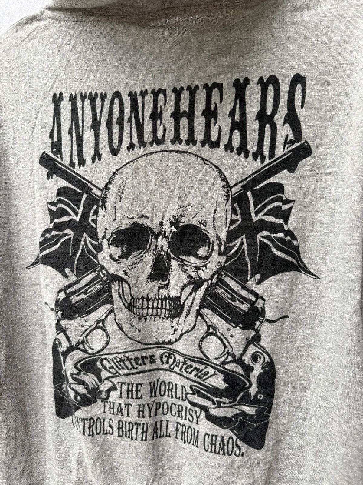 Japanese Brand Sly bomber hoodie skull ifsixwasnine lgb Size US M / EU 48-50 / 2 - 7 Thumbnail