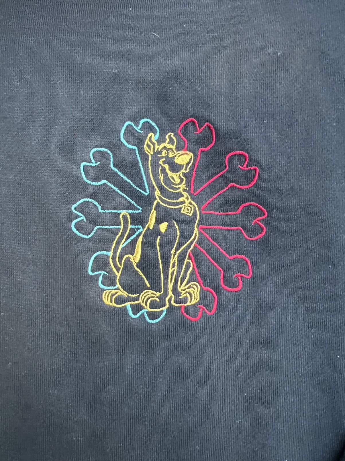 Vintage Vintage Scooby Doo embroidered quarter zip Size US L / EU 52-54 / 3 - 3 Thumbnail