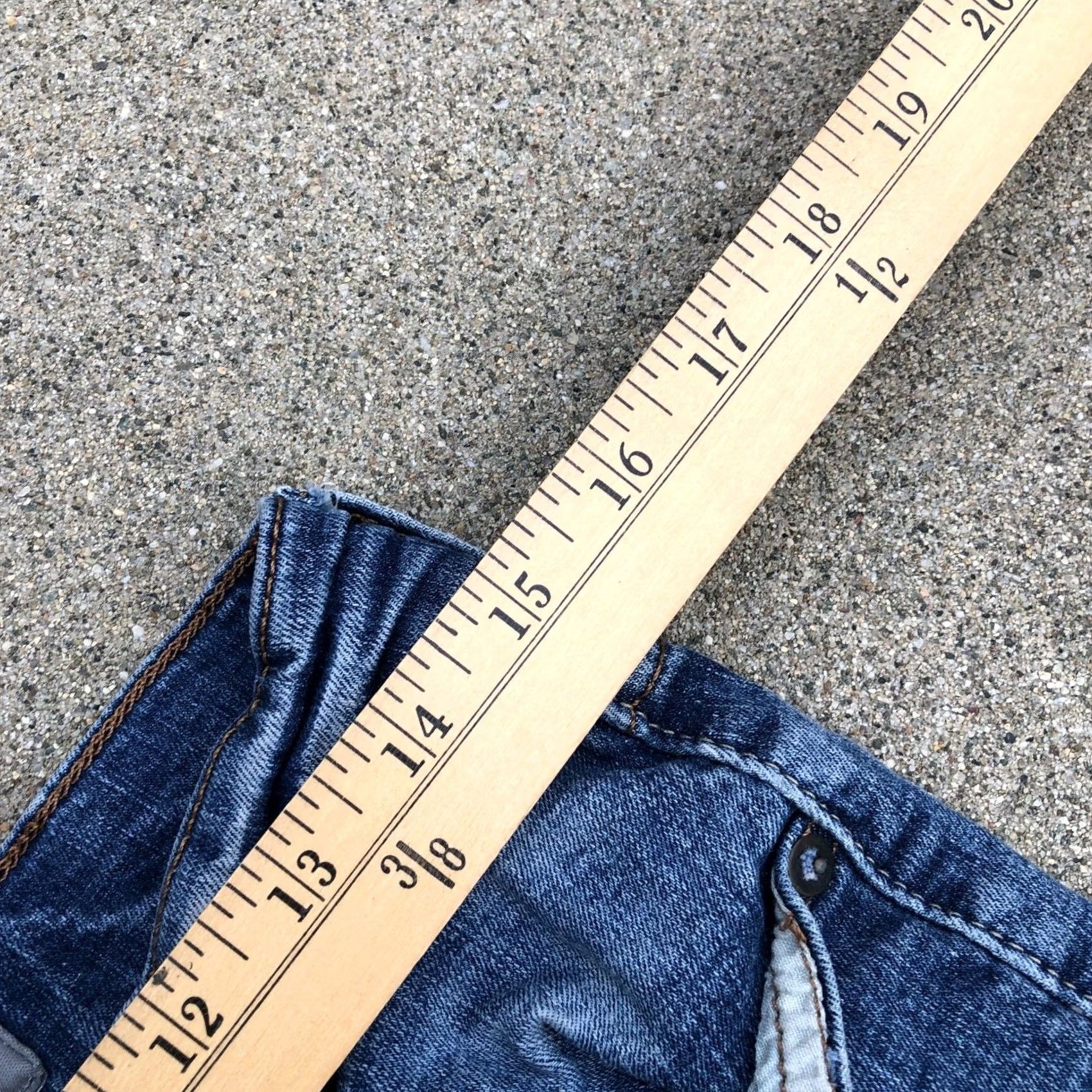 Vintage Aéropostale Jeans Straight Denim 30/30 Men Medium Wash Blue Pants Size US 30 / EU 46 - 7 Thumbnail
