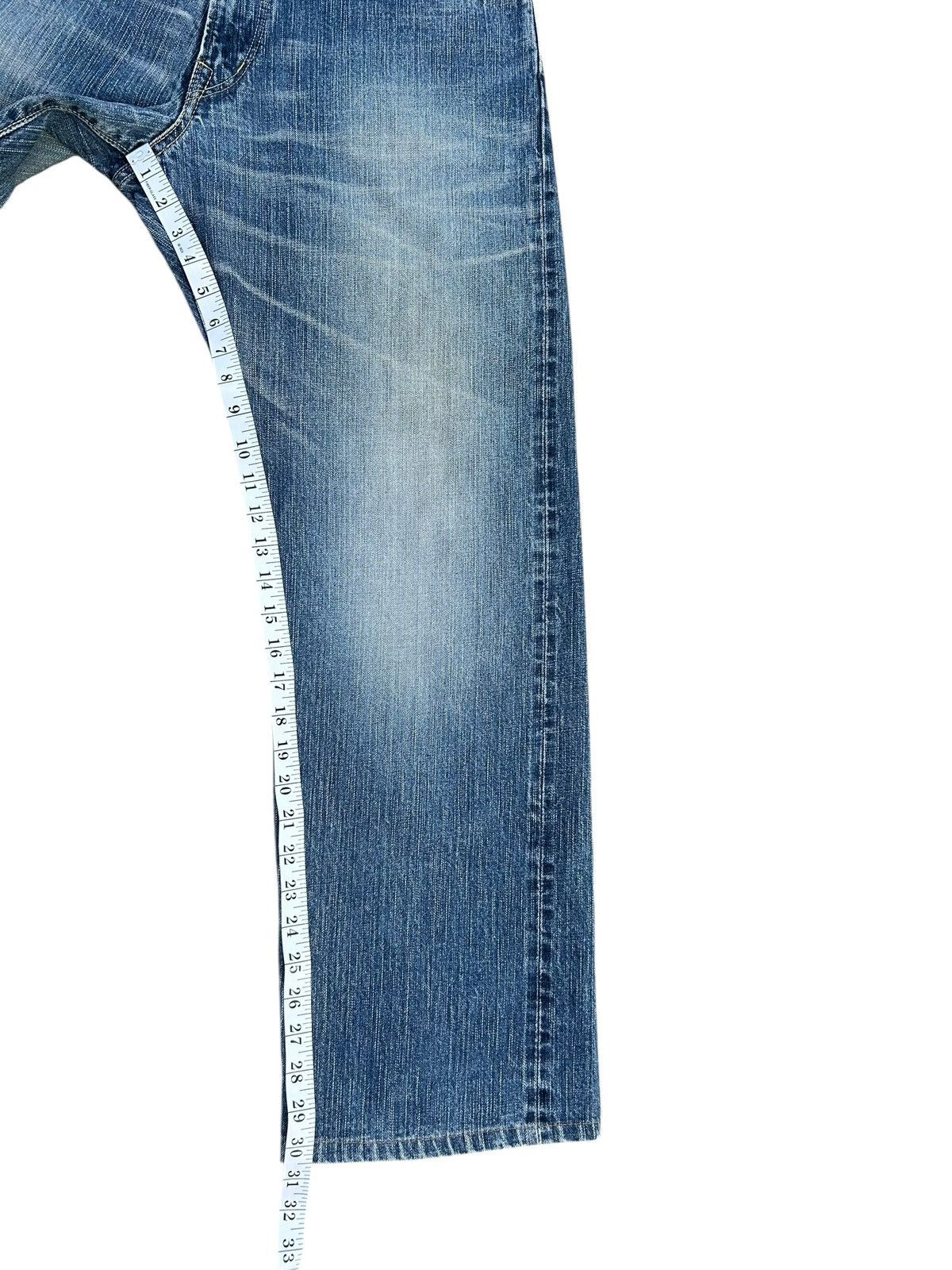Kapital Vintage Edwin 505Z Selvedge Distressed Denim Jeans Size US 33 - 15 Thumbnail