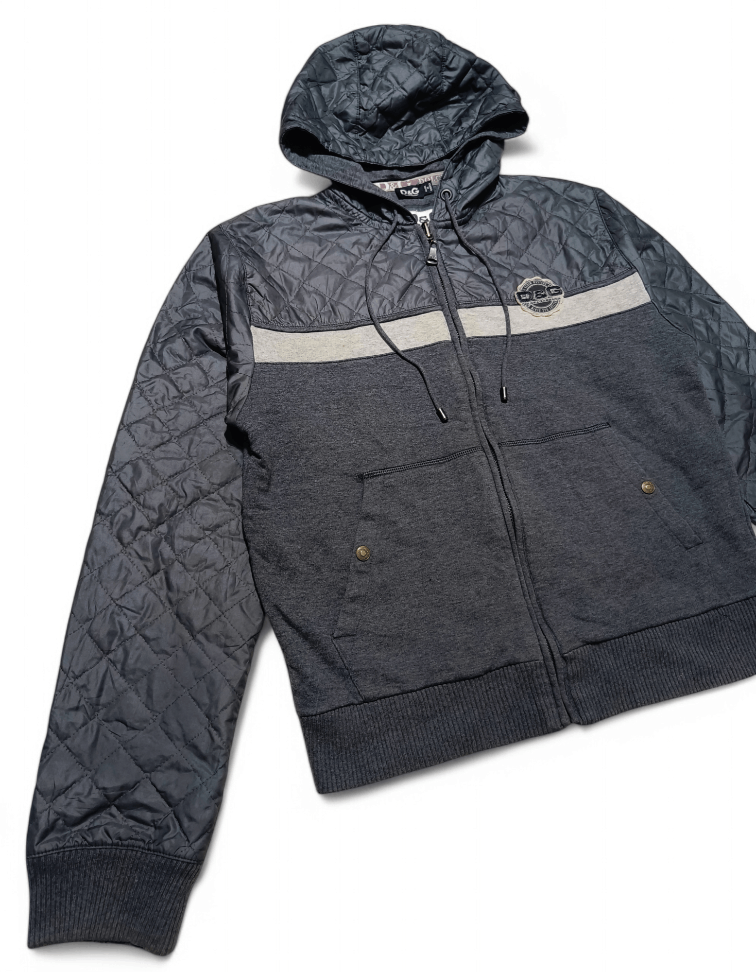 Dolce & Gabbana Vintage Dolce & Gabbana Full Zip Hoodie Jacket Luxury Size US XL / EU 56 / 4 - 6 Thumbnail