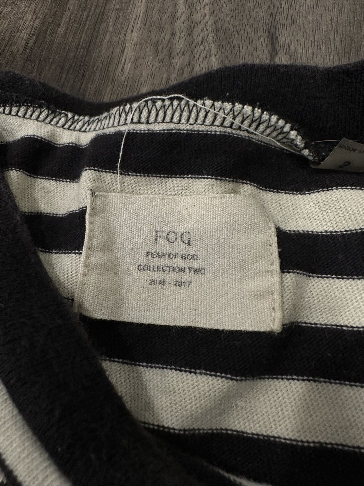 FOG × Fear of God Fear of God FOG Pinstripe Shirt Size US S / EU 44-46 / 1 - 2 Thumbnail