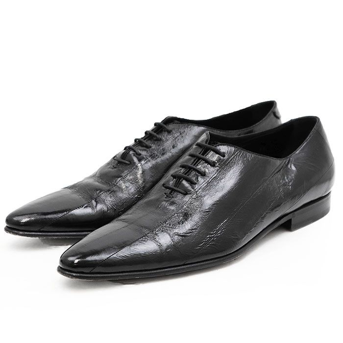 Dolce & Gabbana Dolce & Gabbana Dolce&Gabbana Eel Leather Derby Shoes Leather Shoes DUTY FREE for USA Size ONE SIZE - 1 Thumbnail