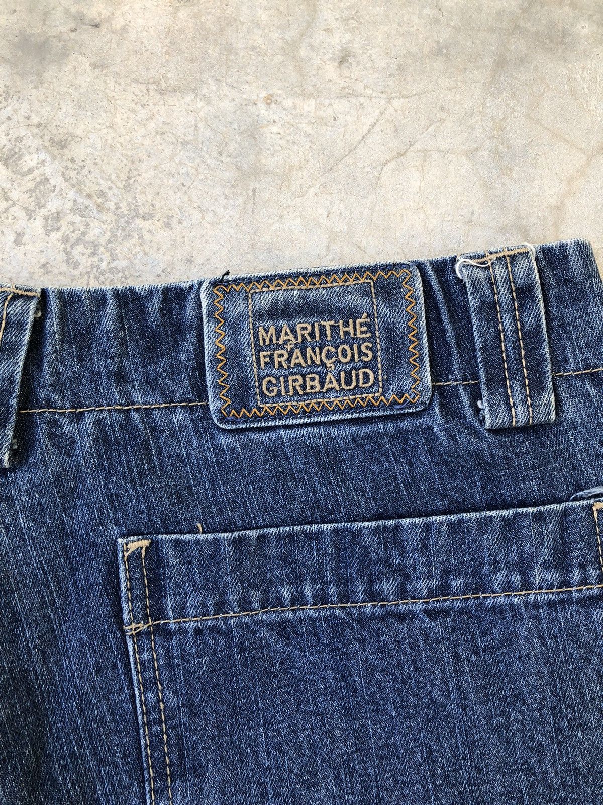 Marithe + Francois Girbaud Le Jean Marithe Francois Gurbaud Y2k M+FG Strap Baggy Denim Size US 34 / EU 50 - 17 Thumbnail