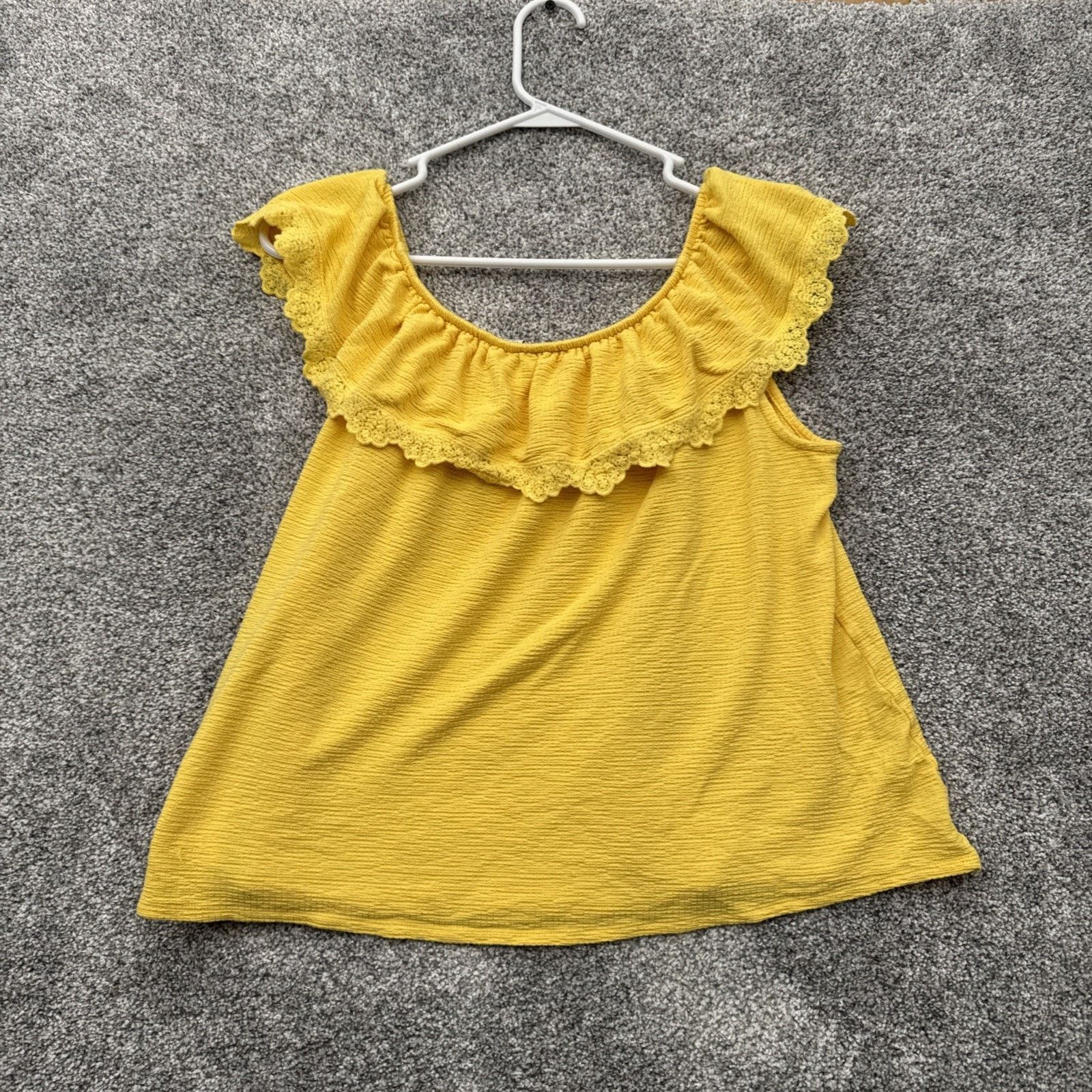 Other Cato Top Women 18W Plus Ruffle Cottagecore Boho Peasant Chic Size XXL / US 16-18 / IT 52-54 - 6 Thumbnail