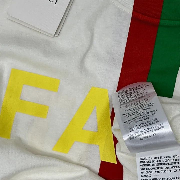 Gucci Gucci Gucci Letter Stripe Print Loose Fit T-Shirt -2506 Size US XS / EU 42 / 0 - 4 Thumbnail