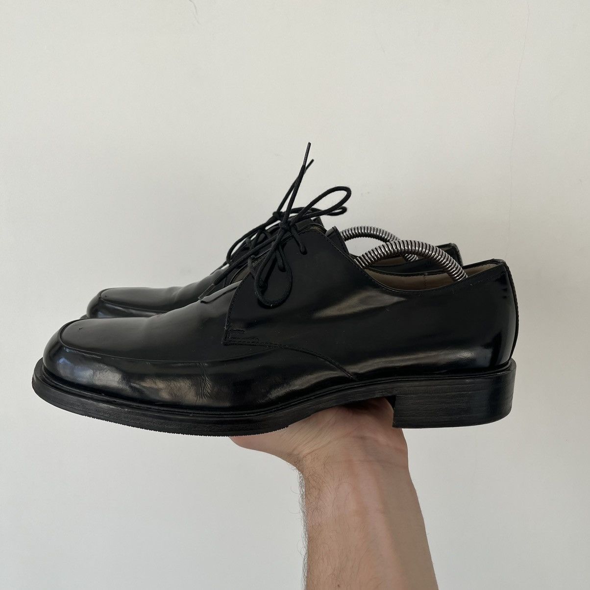 Hugo Boss Vintage Platform Leather Hugo Boss Boots Underground Look Size US 9 / EU 42 - 2 Thumbnail