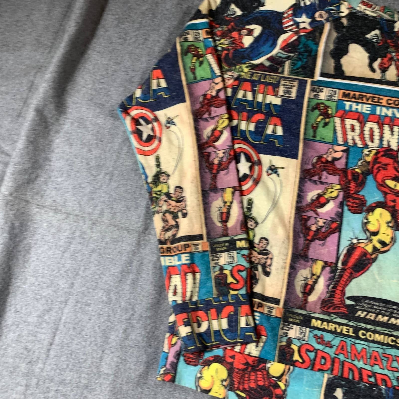 Marvel Comics Marvel Shirt Women Medium Multicolor Casual Size M / US 6-8 / IT 42-44 - 12 Thumbnail