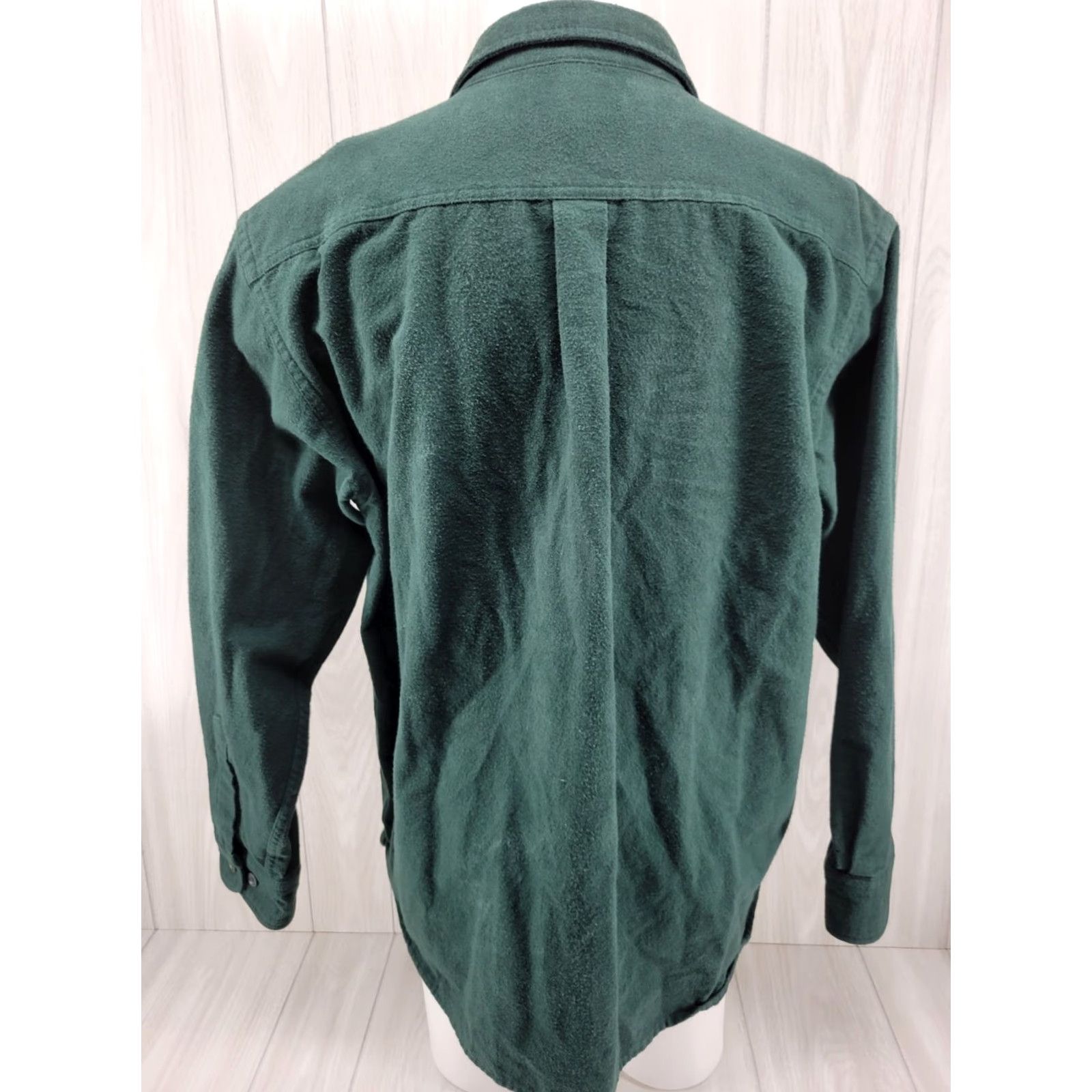 Vintage VINTAGE? No. (But follow structure) LL BEAN CHAMOIS Fleece Button Down Long Sleeve Shirt Jacket Men XL Regular Size US XL / EU 56 / 4 - 6 Thumbnail