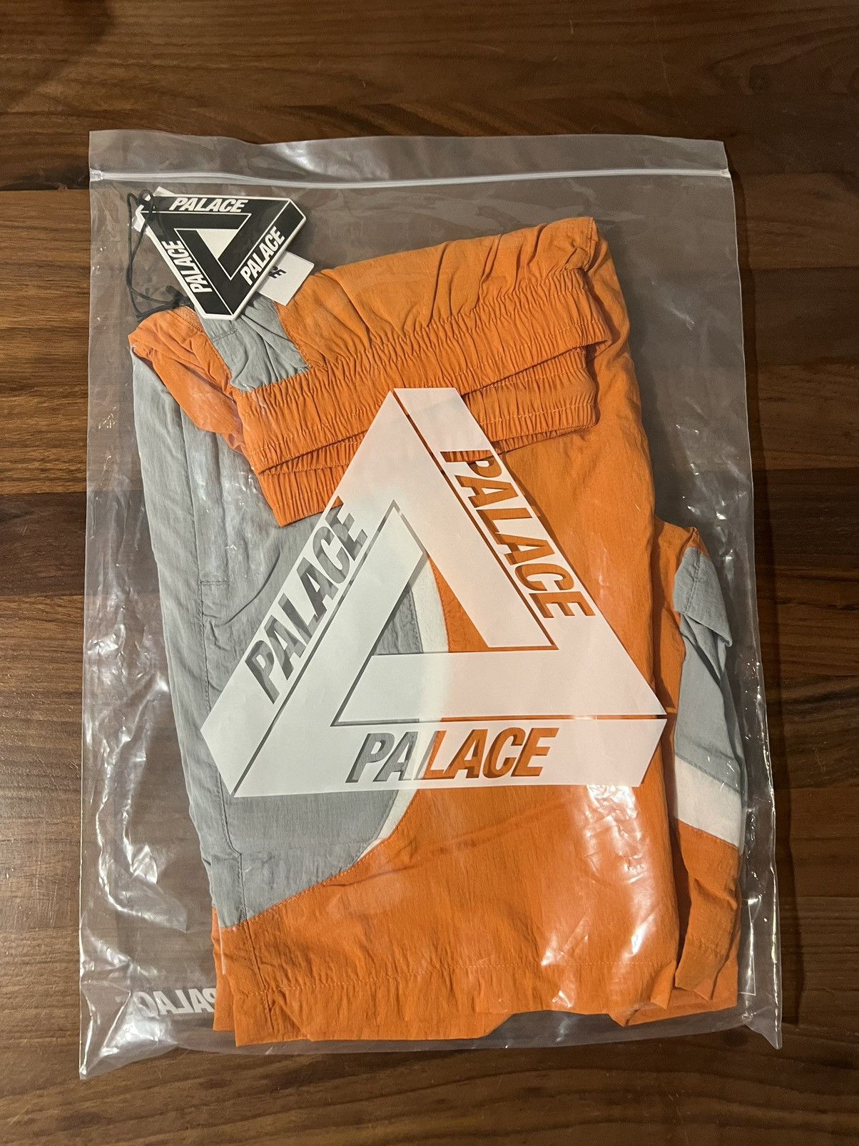 Palace PALACE RUN IT SHORT JAFFA / GREY RIPSTOP NYLON SHORTS MEDIUM Size US 32 / EU 48 - 7 Thumbnail